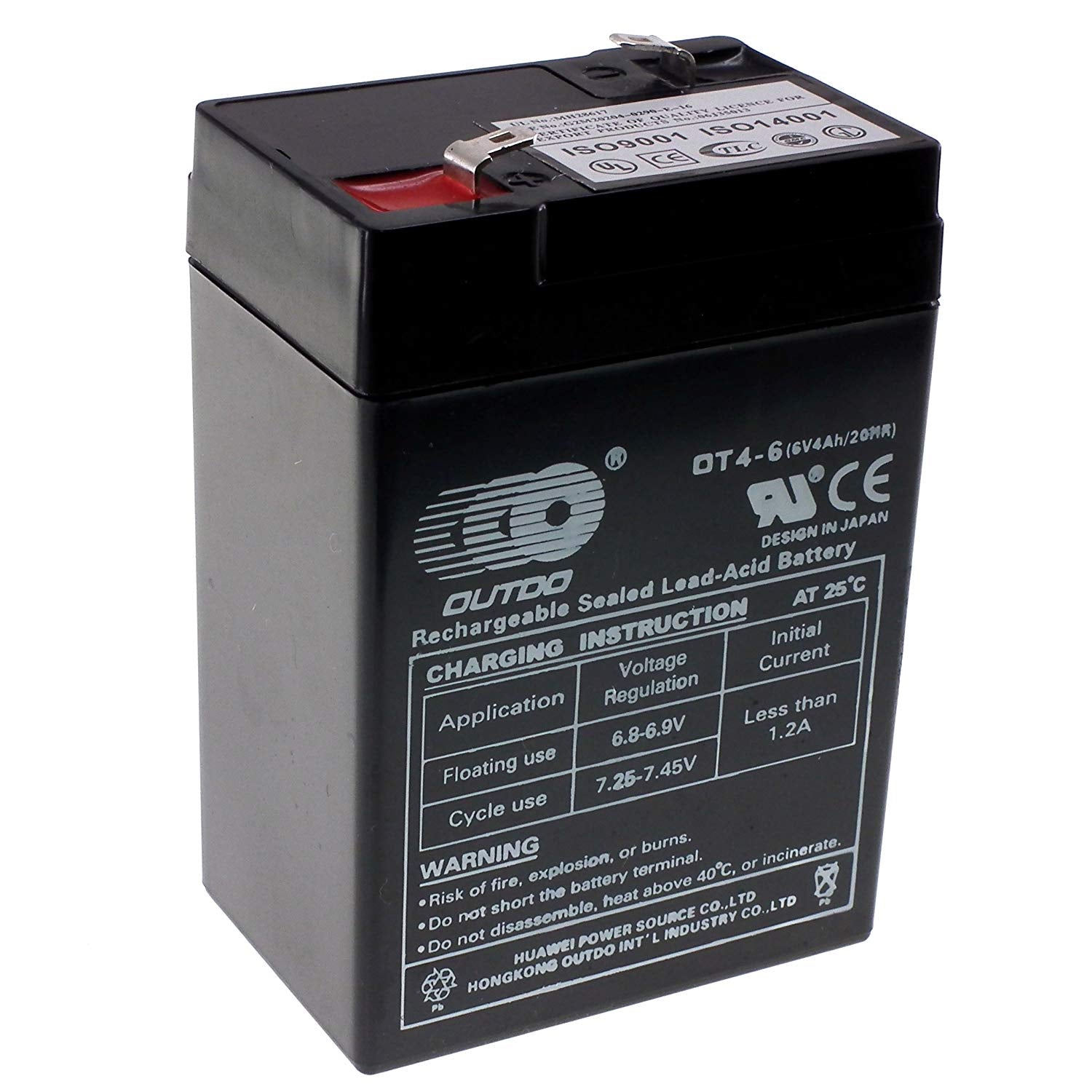 81aenxttzzl riiroo 6v 4ah rechargeable battery for electric kids ride on cars bikes quads