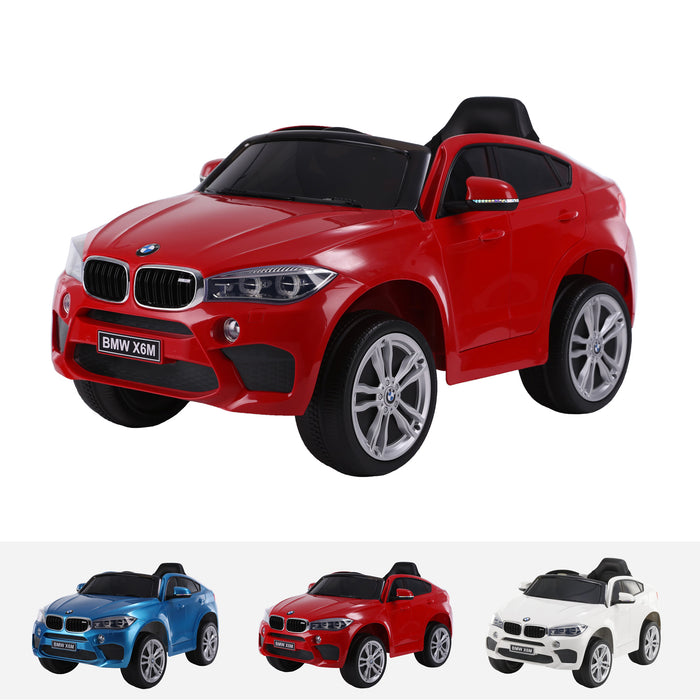 bmw x6m mini one seater jj2199 red Red bmw x6m ride on car electric for kids 12v battery powered led lights music 1