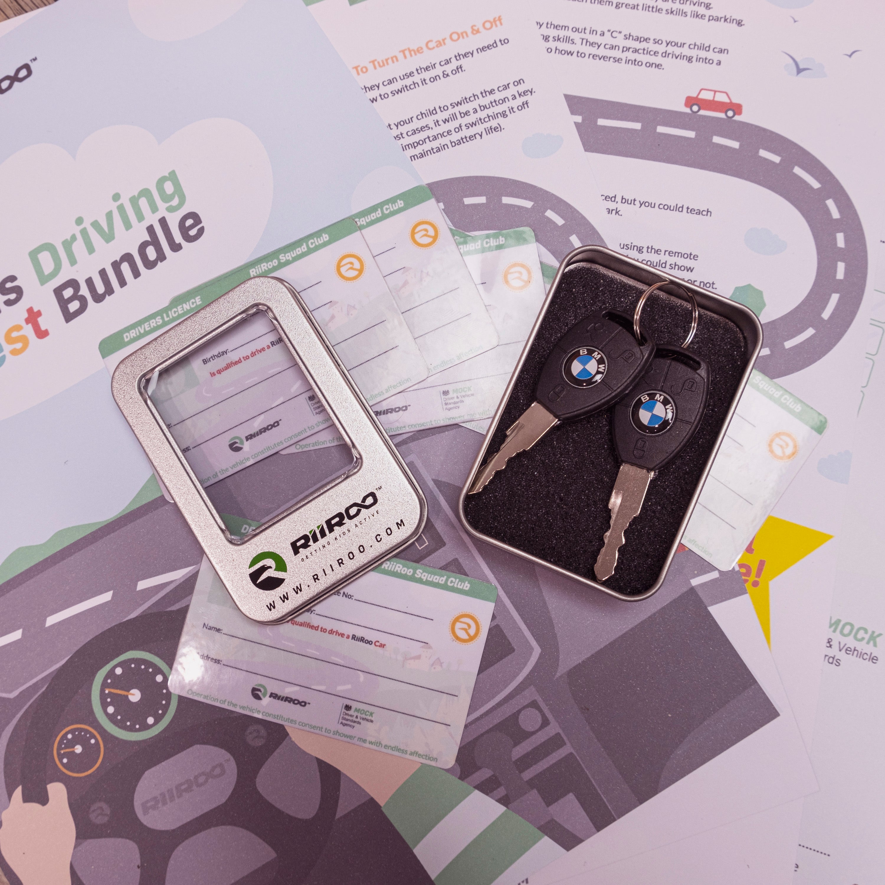 bmw key driving test certificate bundle