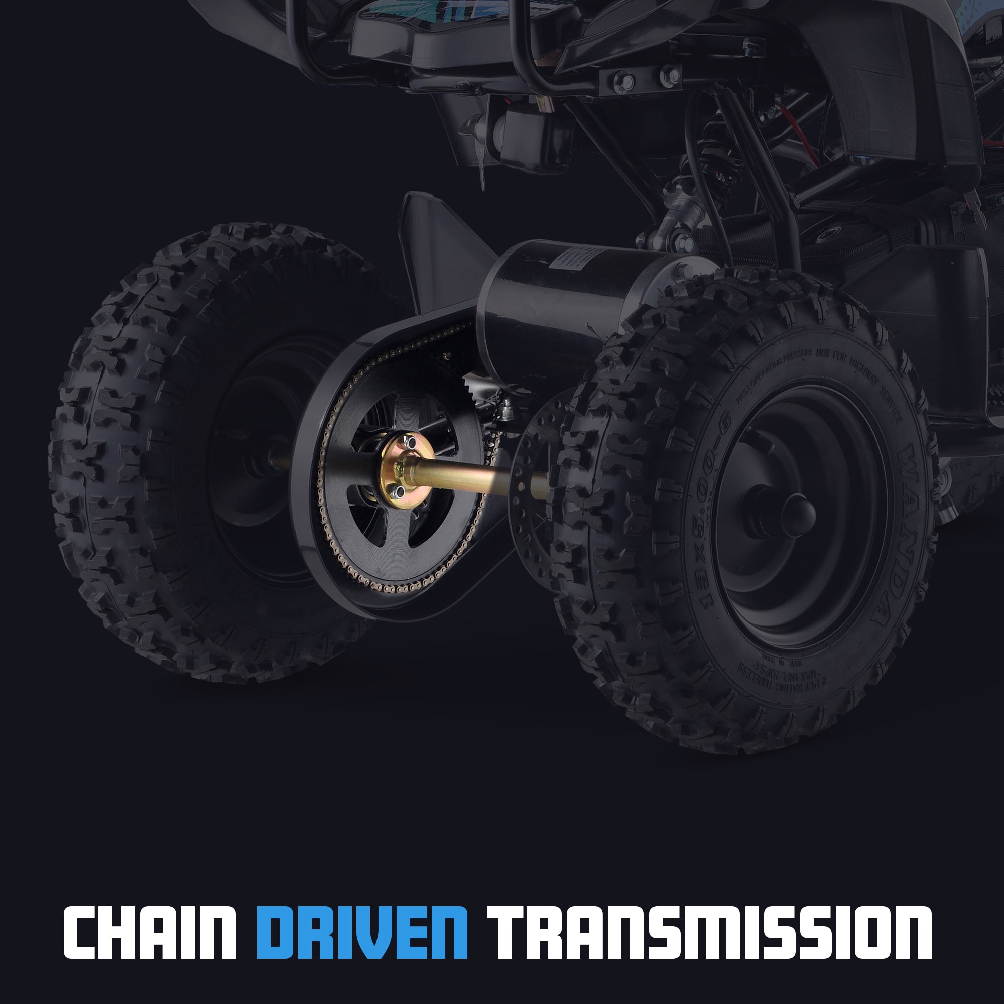 36V 1000W Kids Electric ATV Quad Bike | OneATV™ EX1S