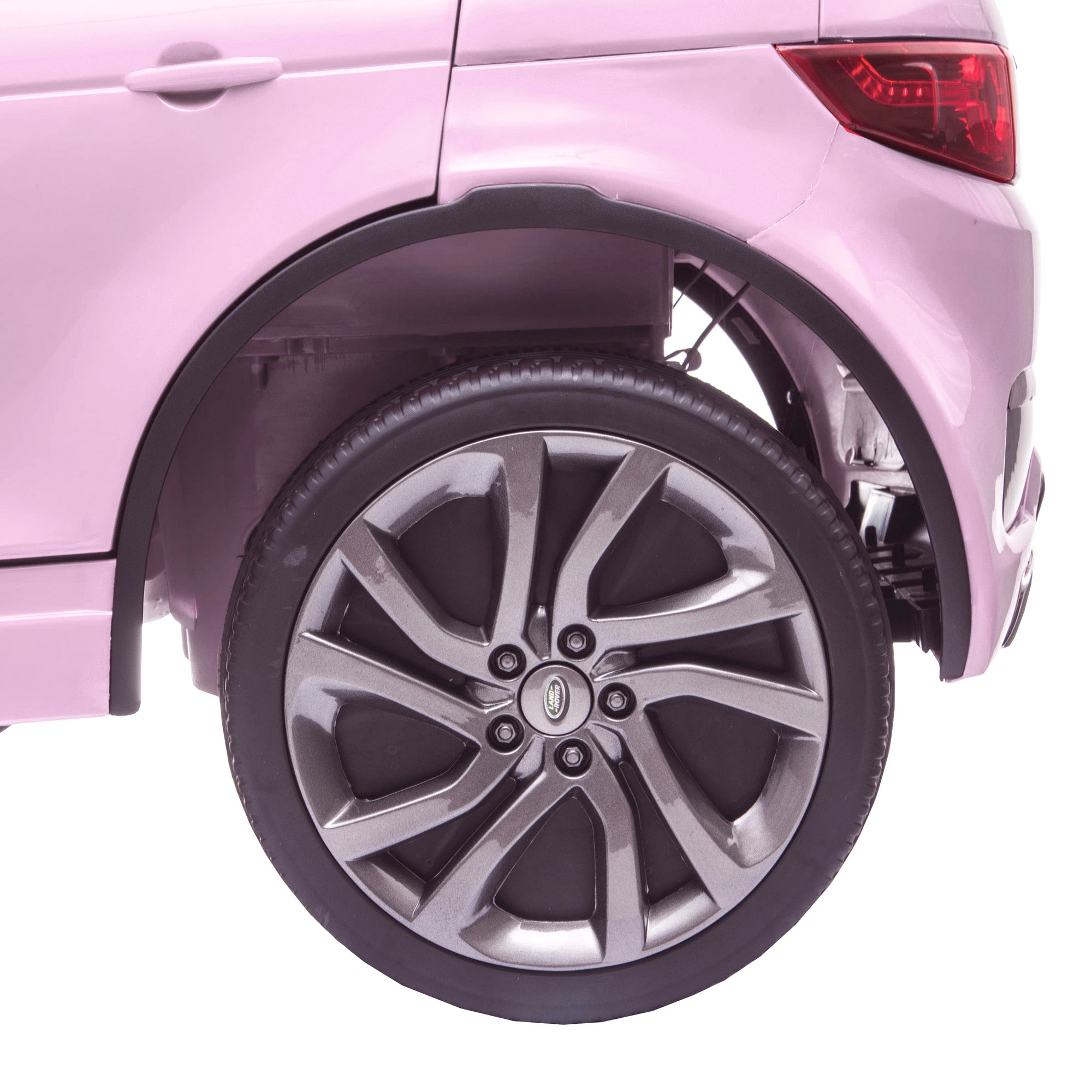 kids 12v electric land rover discovery 2019 battery operated kids ride on car jeep with parental remote control rear wheel close pink hse sport