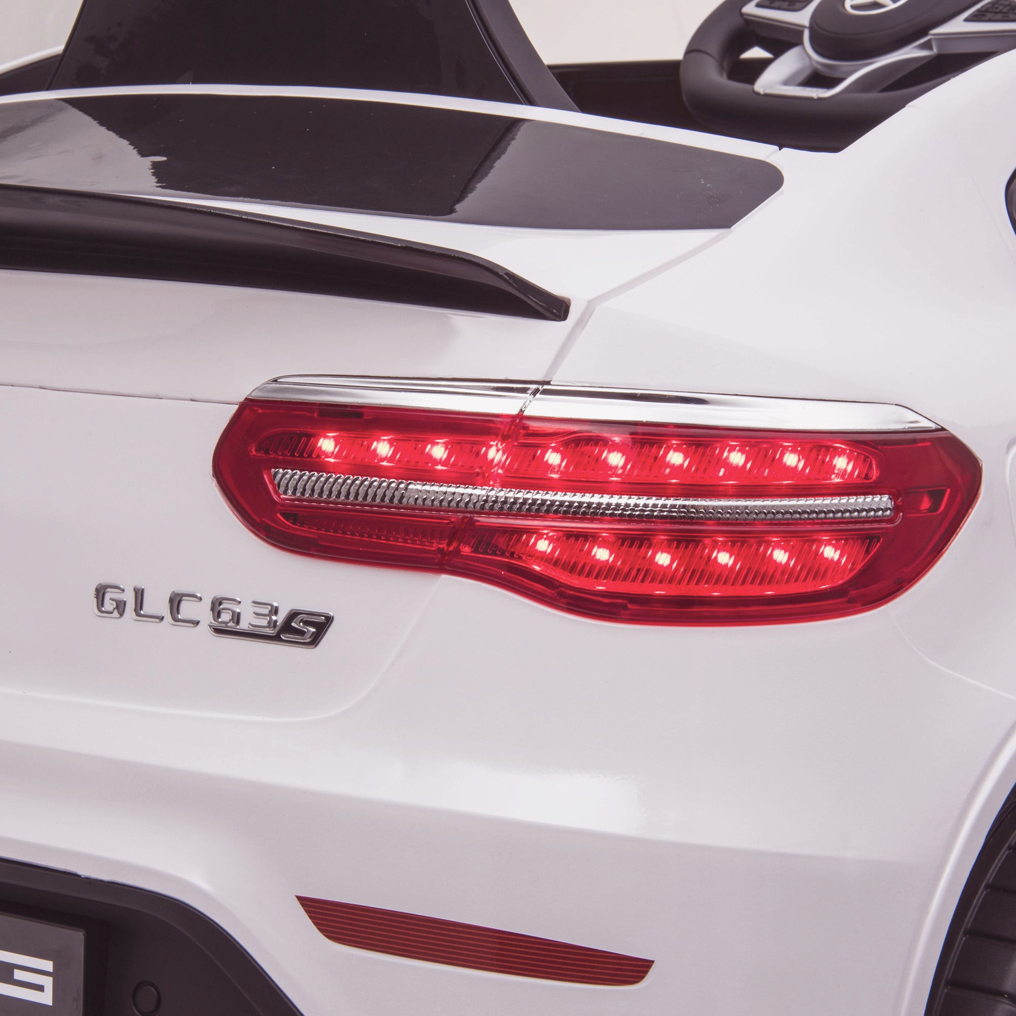 kids 12v electric mercedes glc 63s coupe battery car jeep pick up battery operated ride on car with parental remote control rear light detail benz amg licensed 2wd