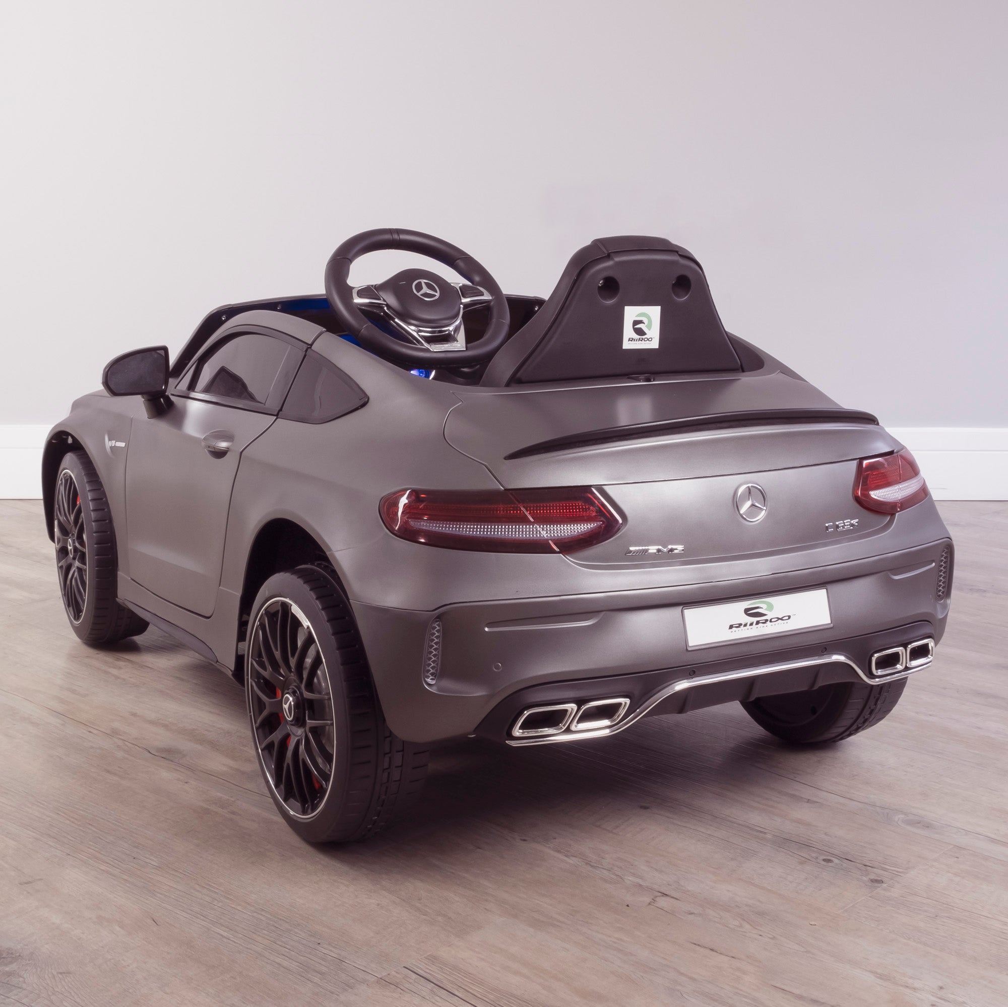 kids 12v mercedes benz c63s amg electric ride on car 2807 riiroo licensed c63 battery remote music