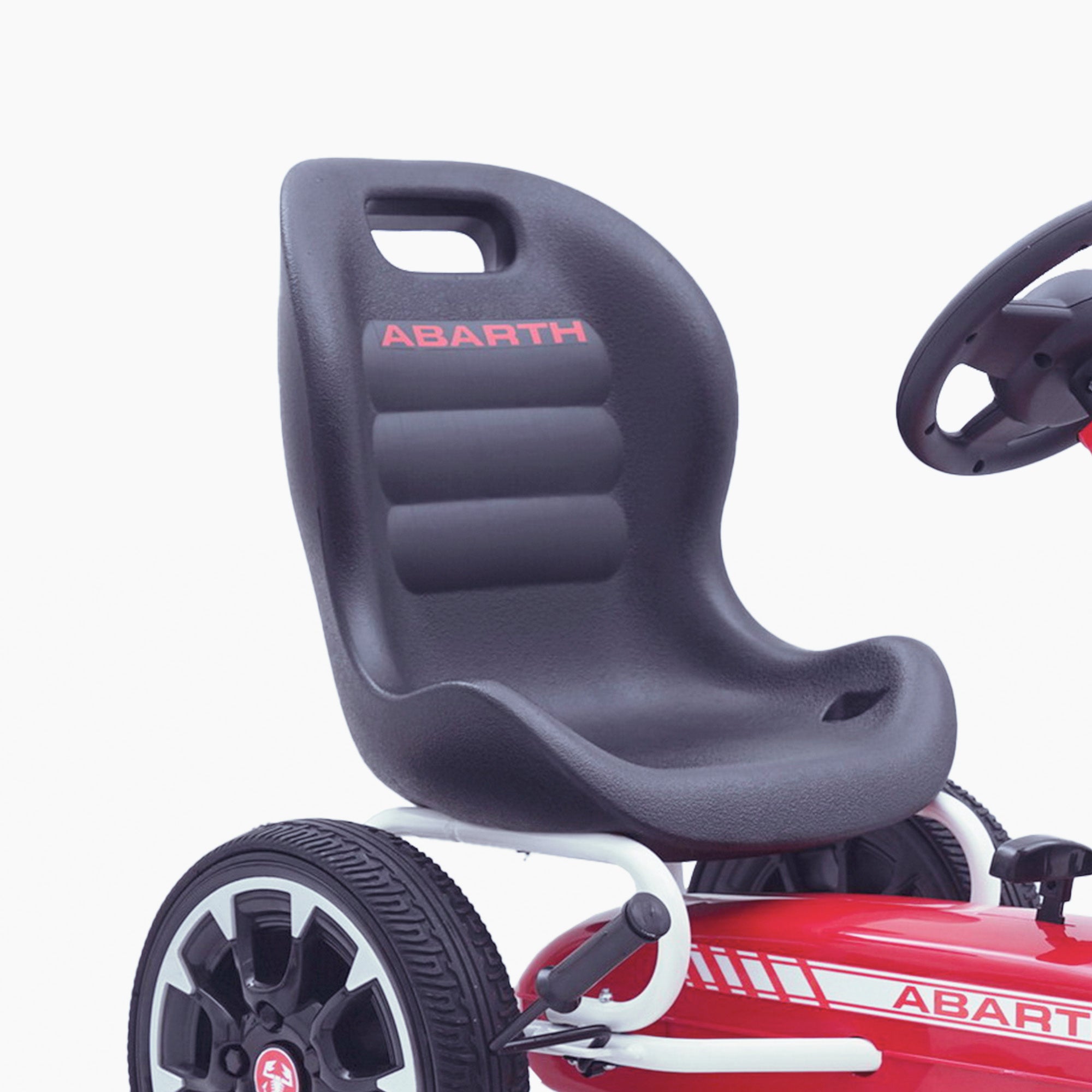 kids abarth ride on pedal go kart pedal powered ride on seat scorpion
