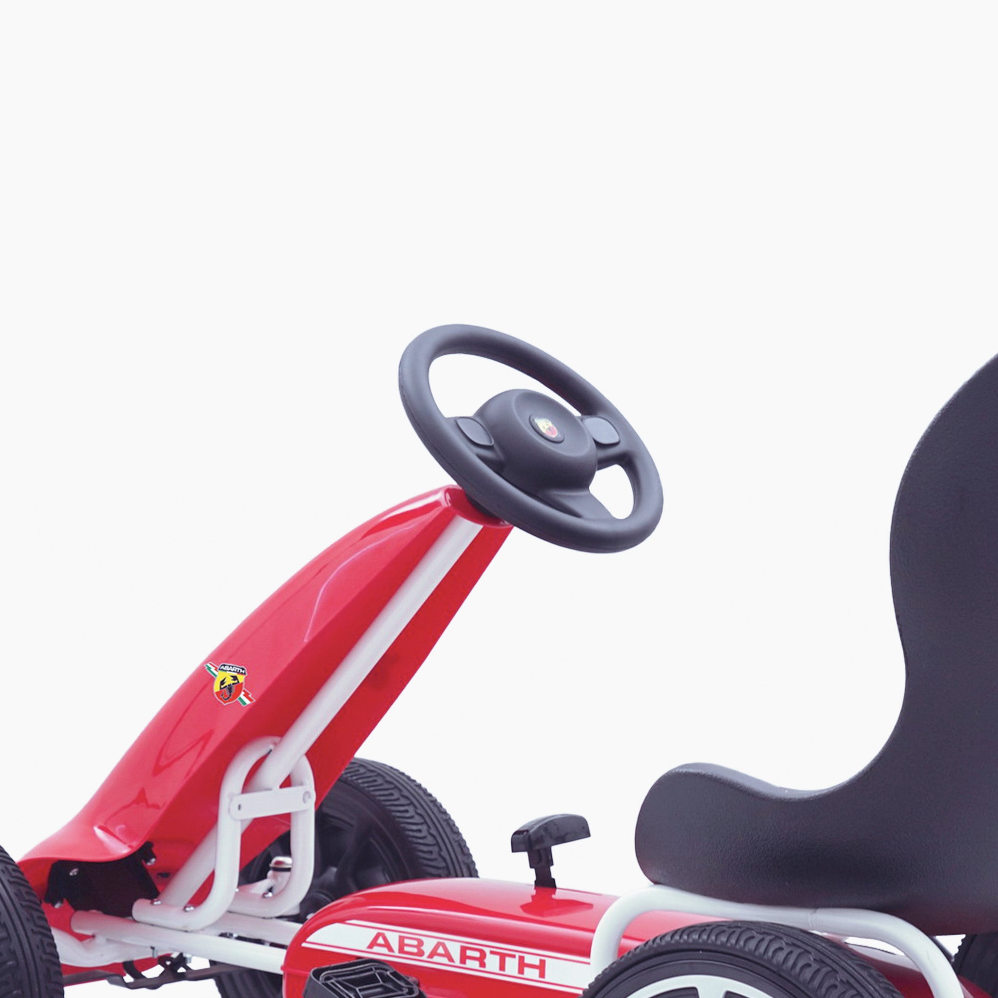 kids abarth ride on pedal go kart pedal powered ride on steering scorpion