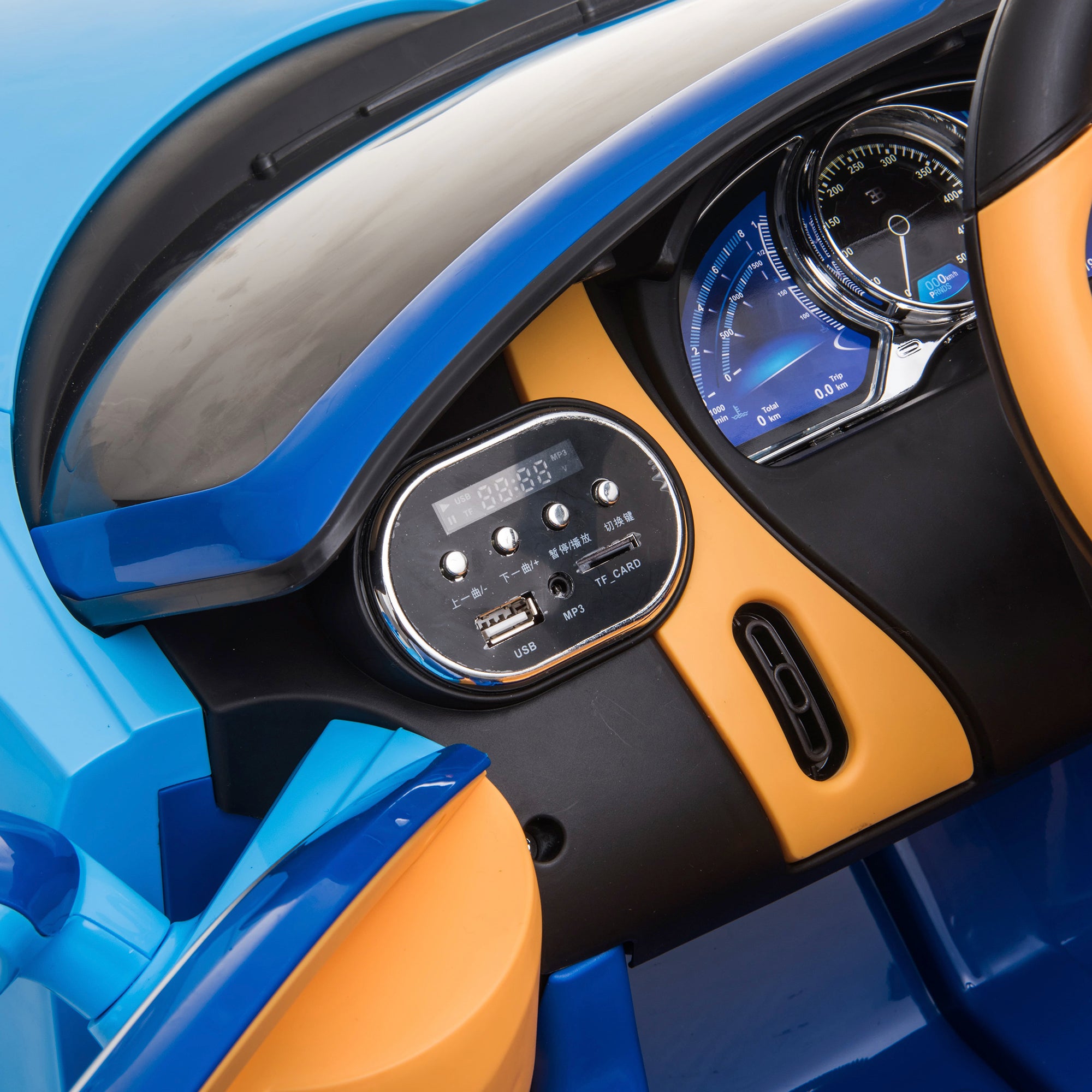 kids bugatti chiron licensed electric ride on car 12v
