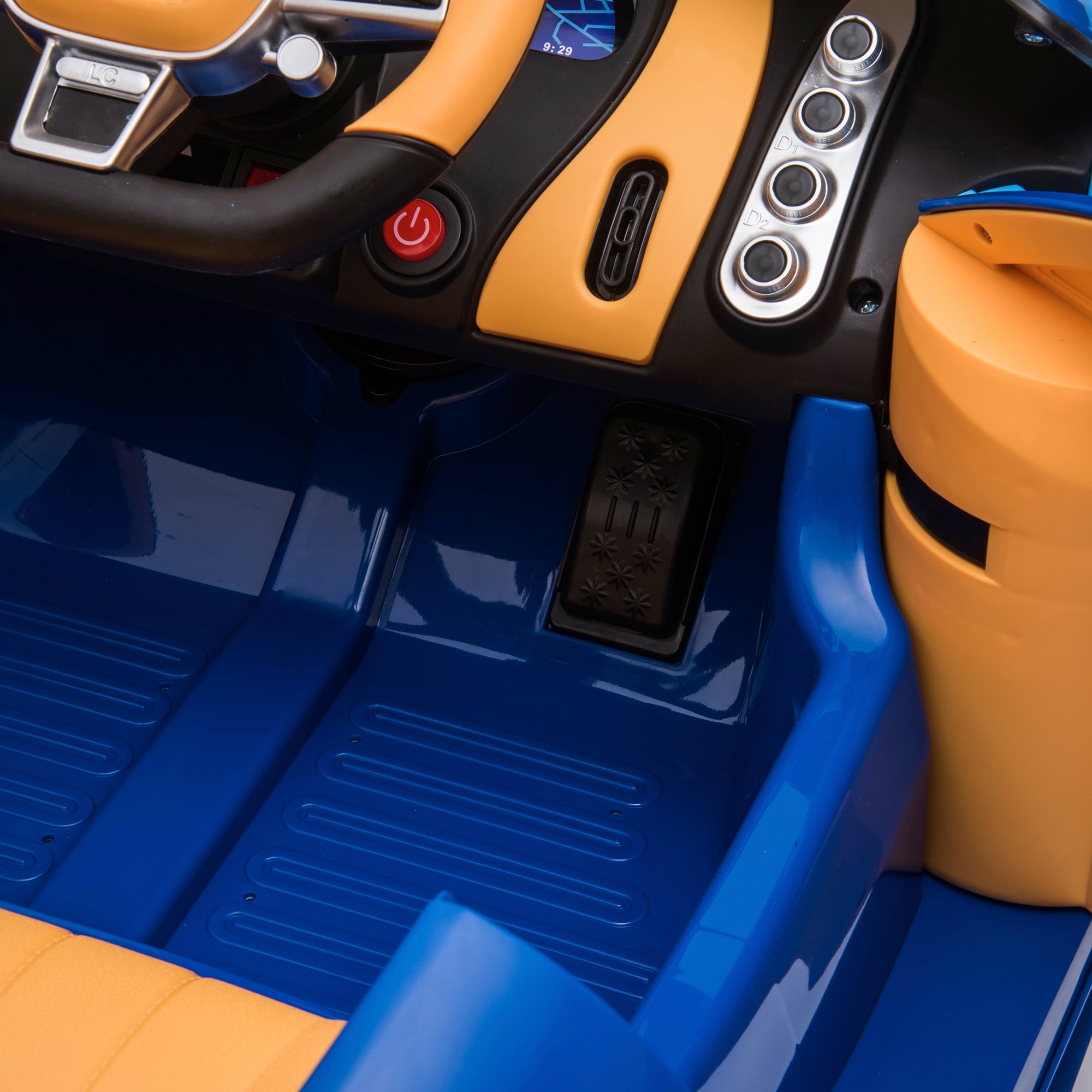 kids bugatti chiron licensed electric ride on car 12v