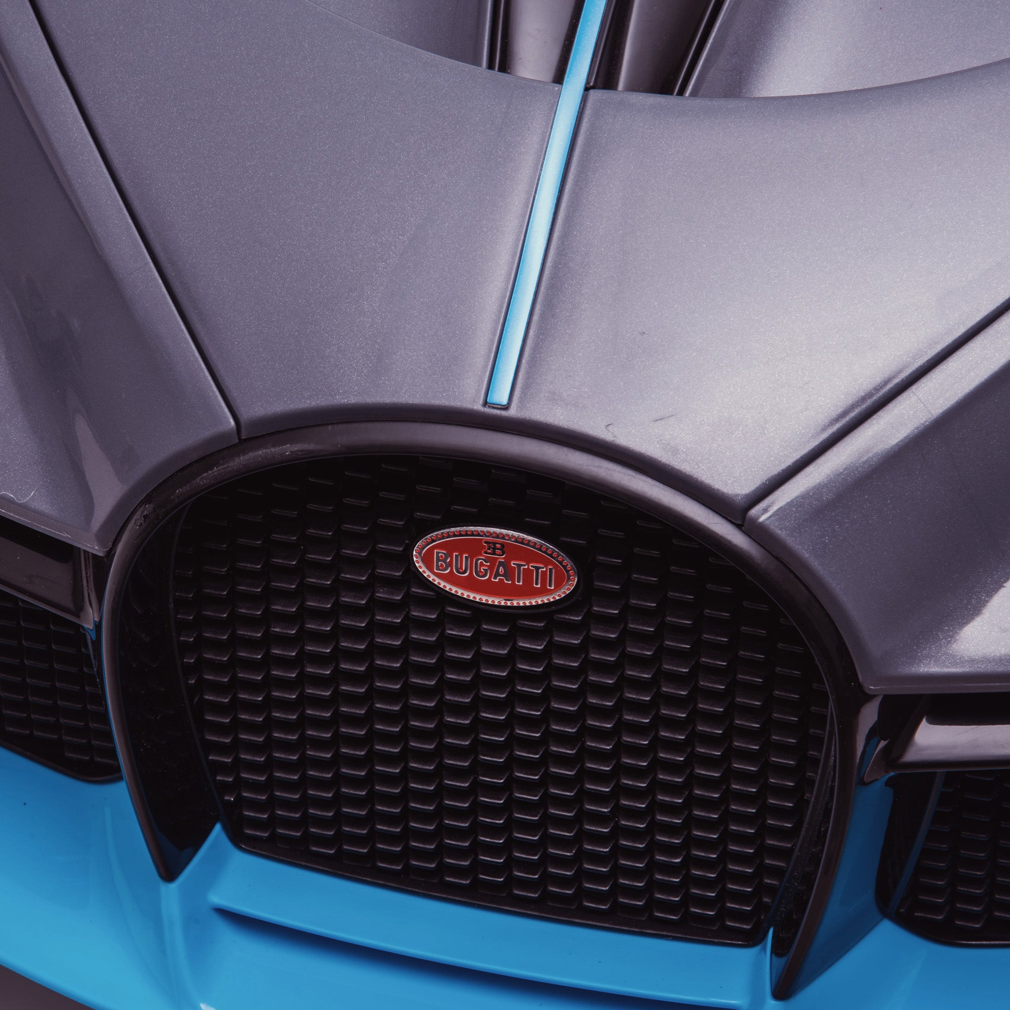 kids bugatti divo licensed ride on electric car supercar with parental remote control front grille 12v