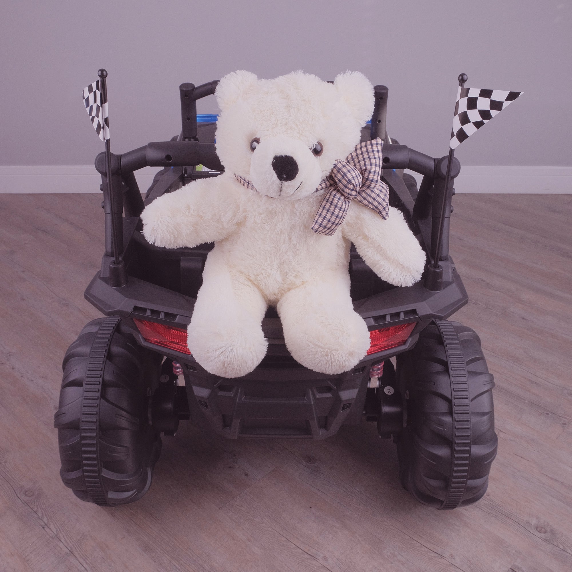 kids electric ride on utv mx battery operated ride on car utv quad with parental remote control 12v bear riiroo maxpow 2s buggy 2wd