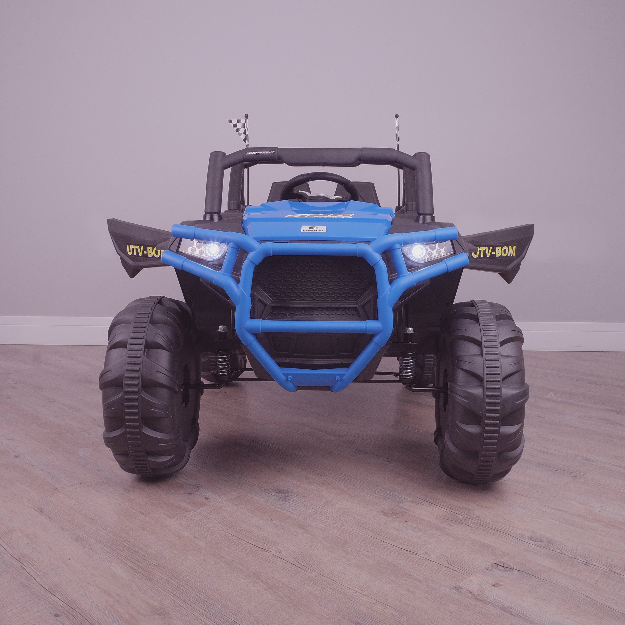 kids electric ride on utv mx battery operated ride on car utv quad with parental remote control 12v front doors open riiroo maxpow 2s buggy 2wd