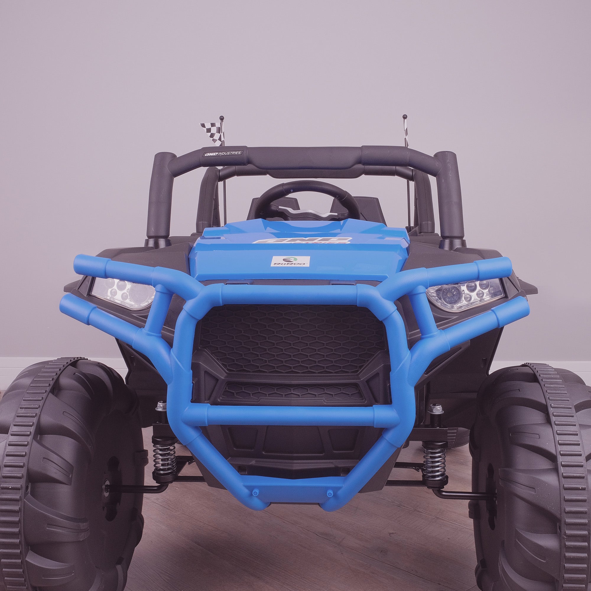 kids electric ride on utv mx battery operated ride on car utv quad with parental remote control 12v front lights direct riiroo maxpow 2s buggy 2wd