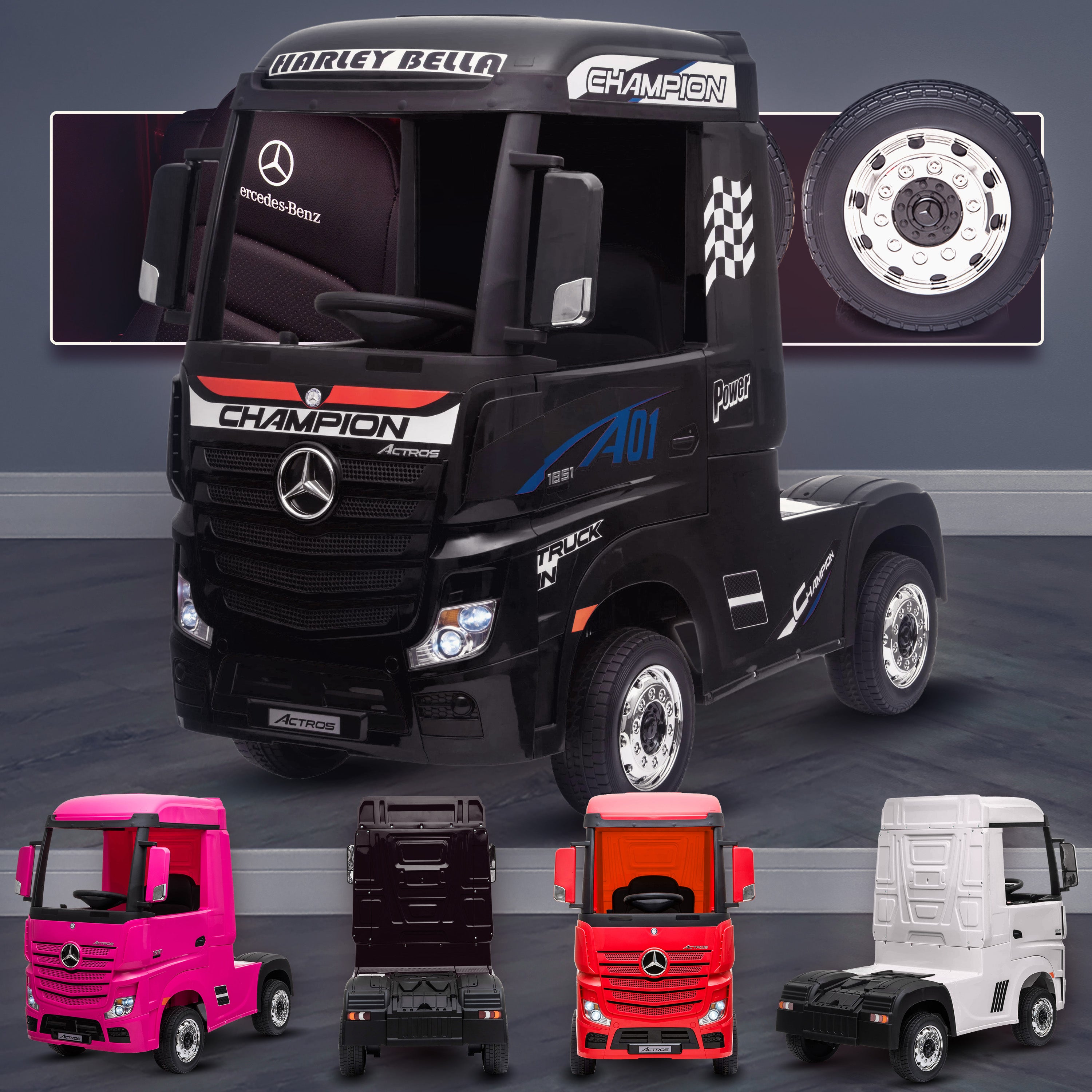 24V Mercedes Actros Truck/Lorry - Licensed