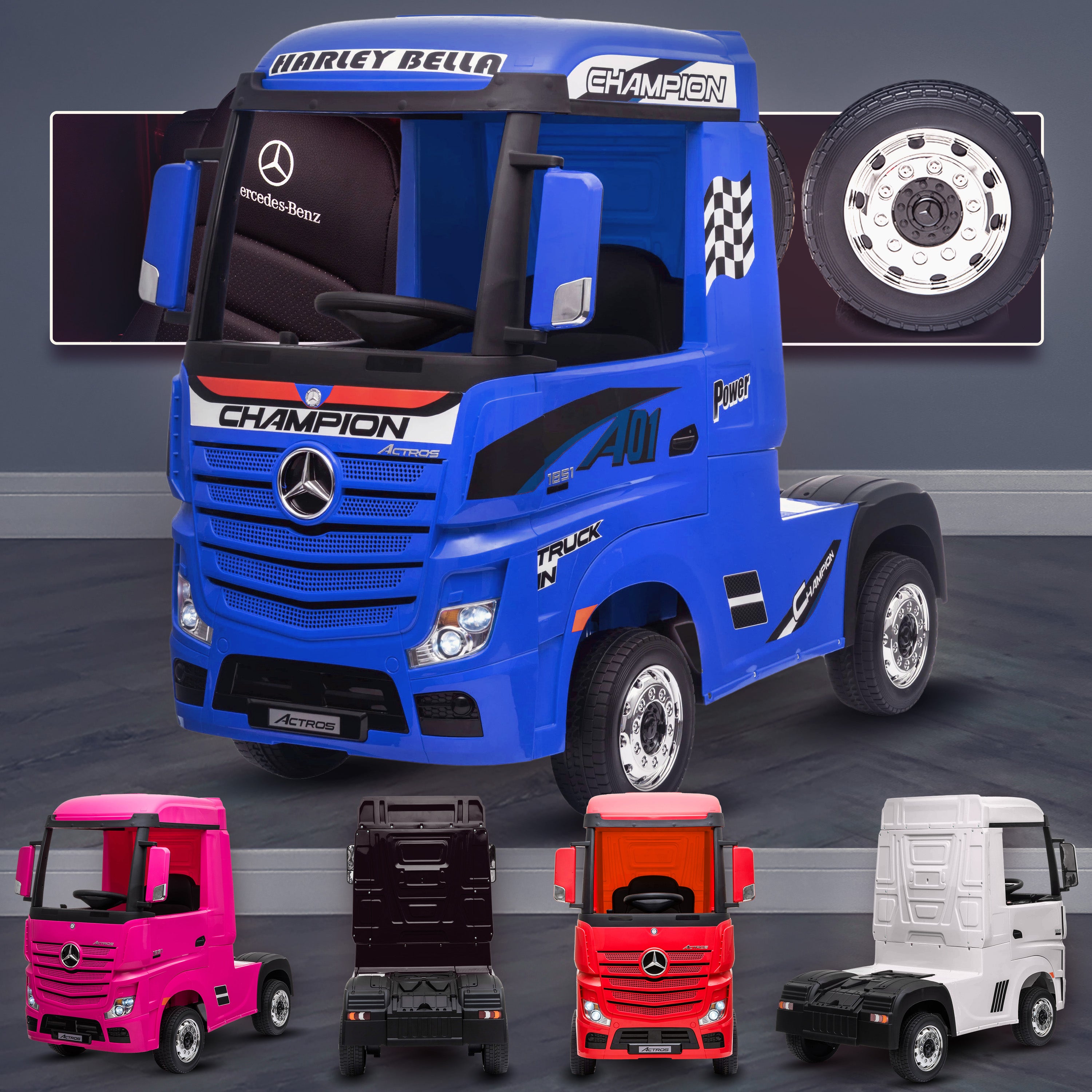 24V Mercedes Actros Truck/Lorry - Licensed