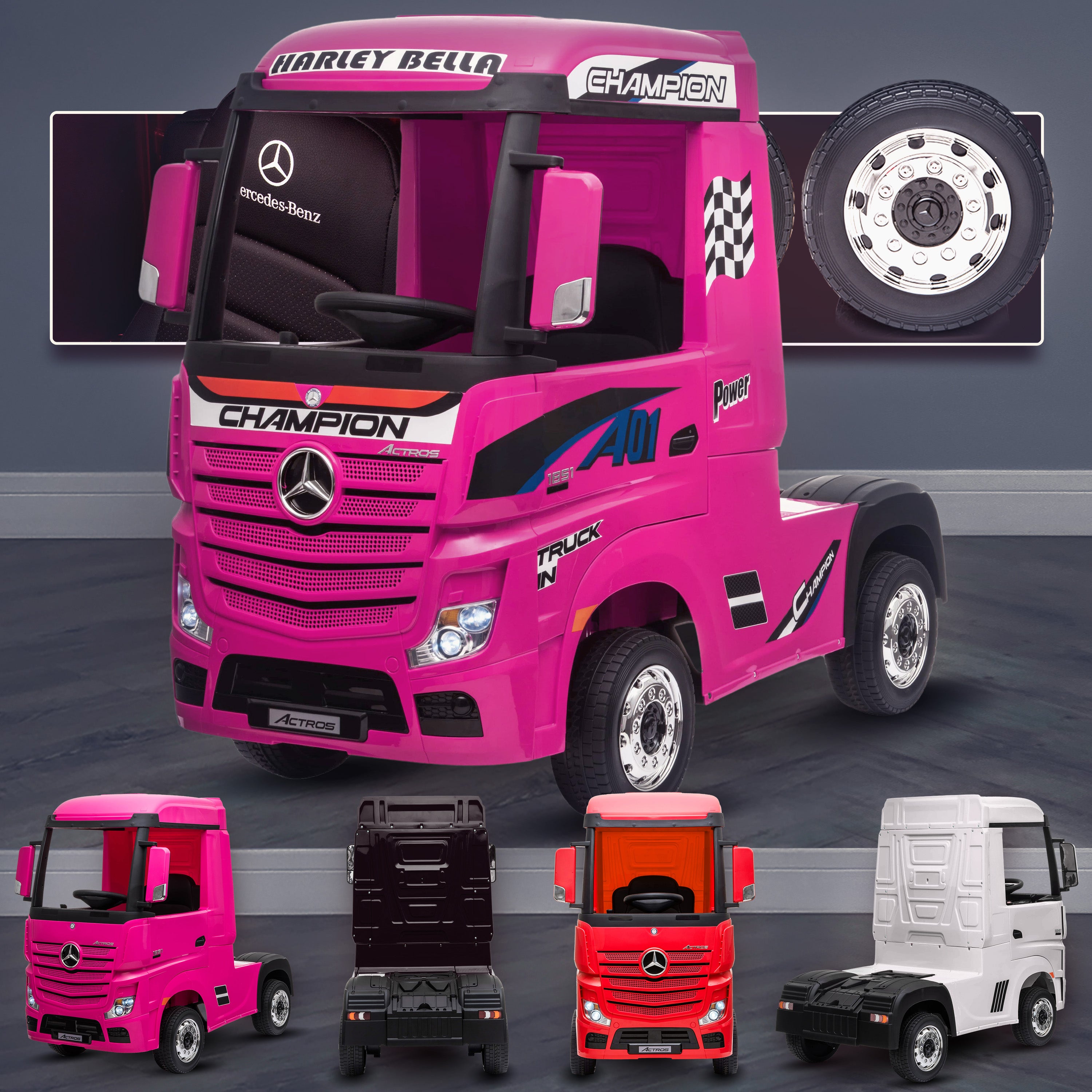 24V Mercedes Actros Truck/Lorry - Licensed