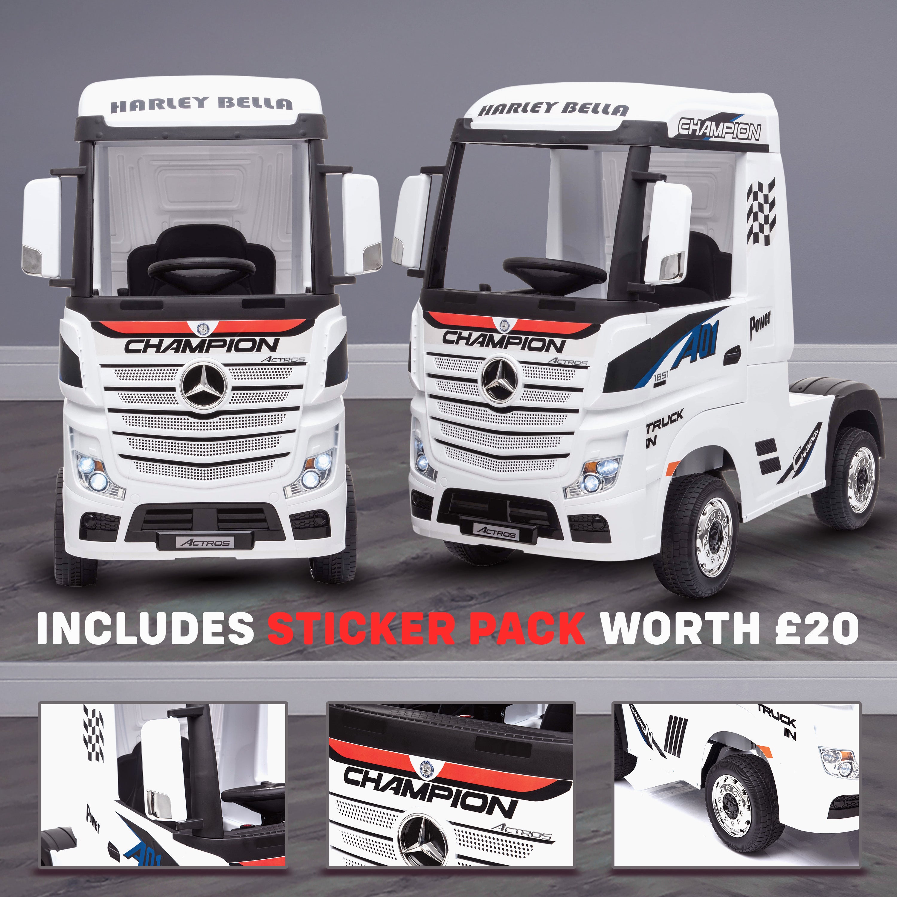 24V Mercedes Actros Truck/Lorry - Licensed