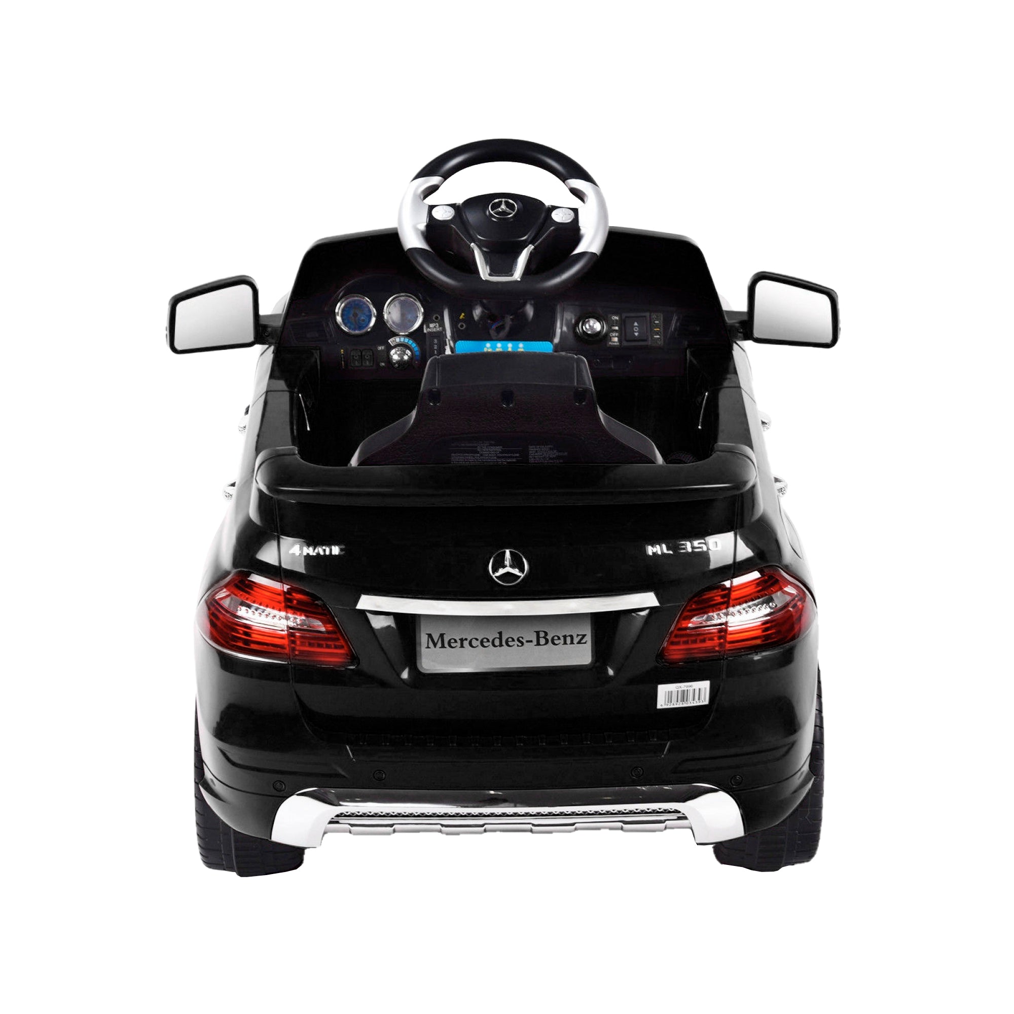 kids mercedes ml350 licensed electric ride on car black 2 4matic