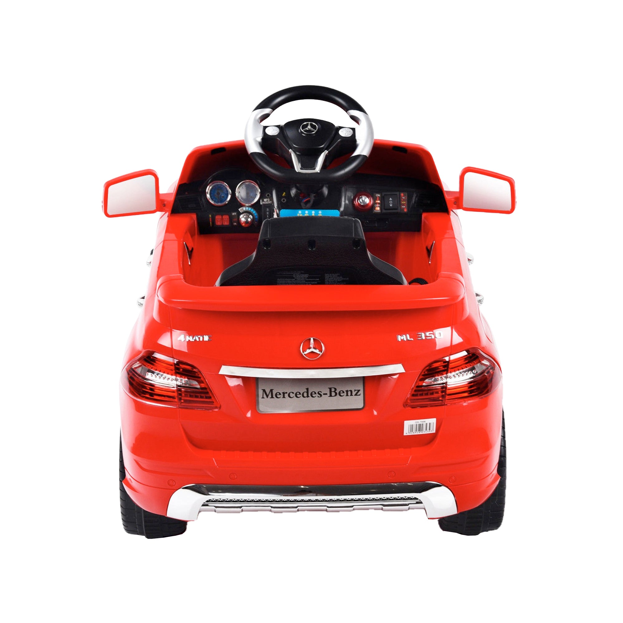 kids mercedes ml350 licensed electric ride on car red 3 4matic
