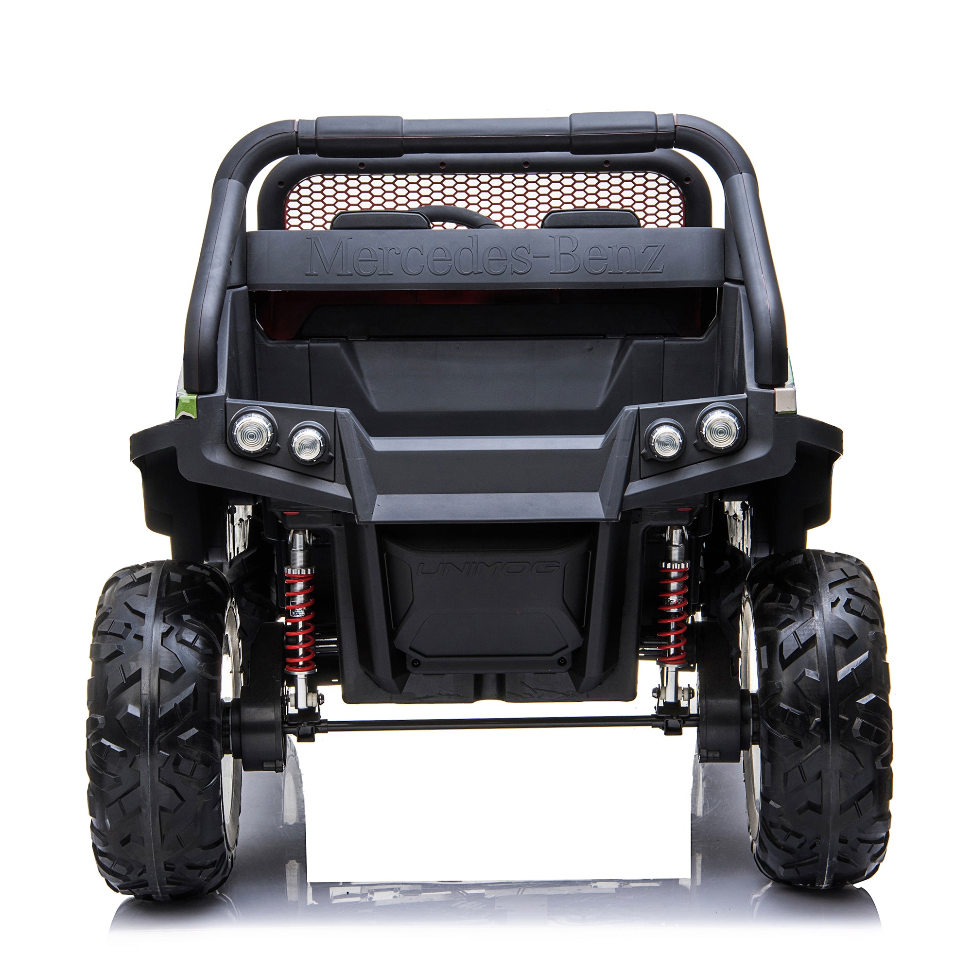 kids mercedes unimog licensed electric ride on car camo benz utv atv buggy 12v 4wd