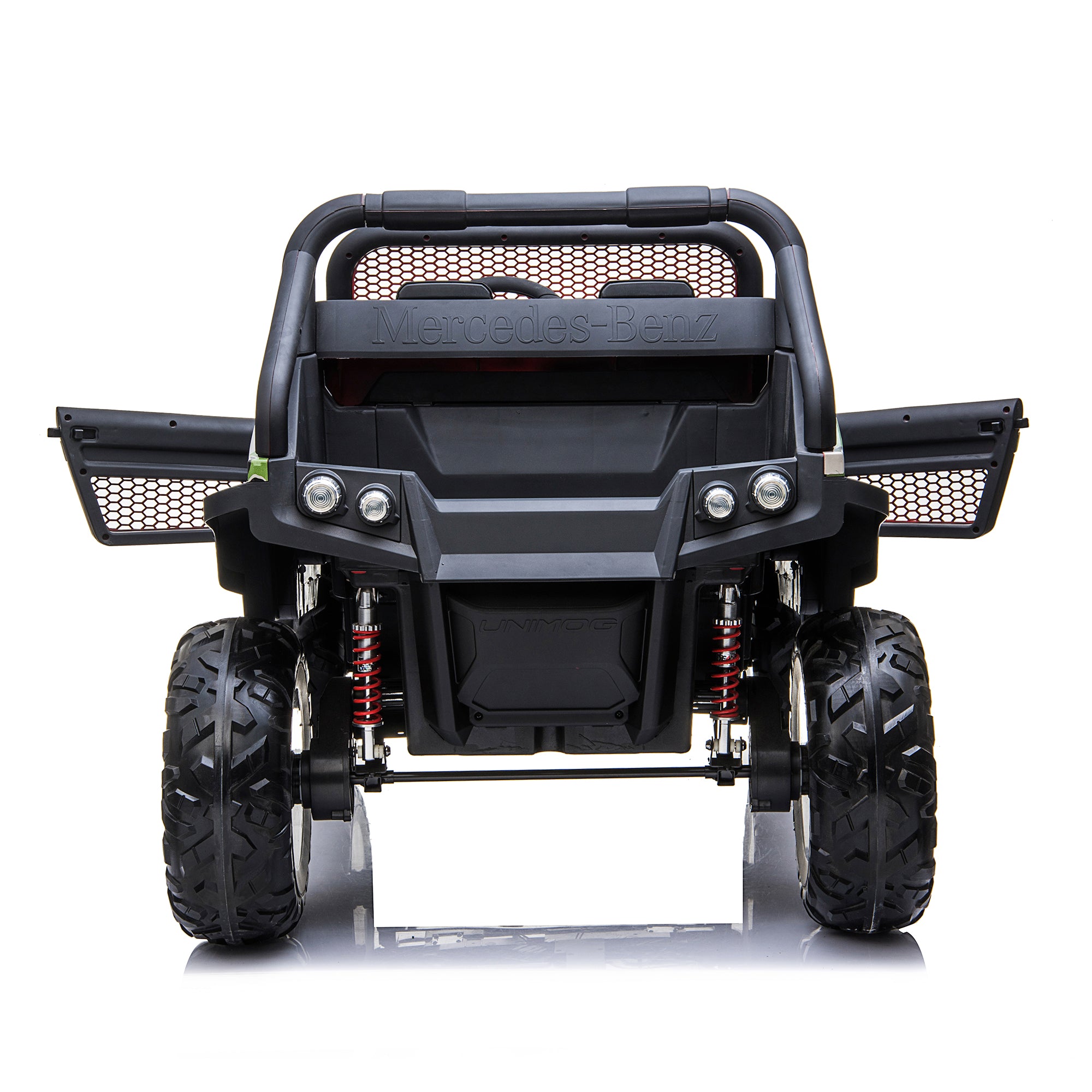 kids mercedes unimog licensed electric ride on car camo benz utv atv buggy 12v 4wd