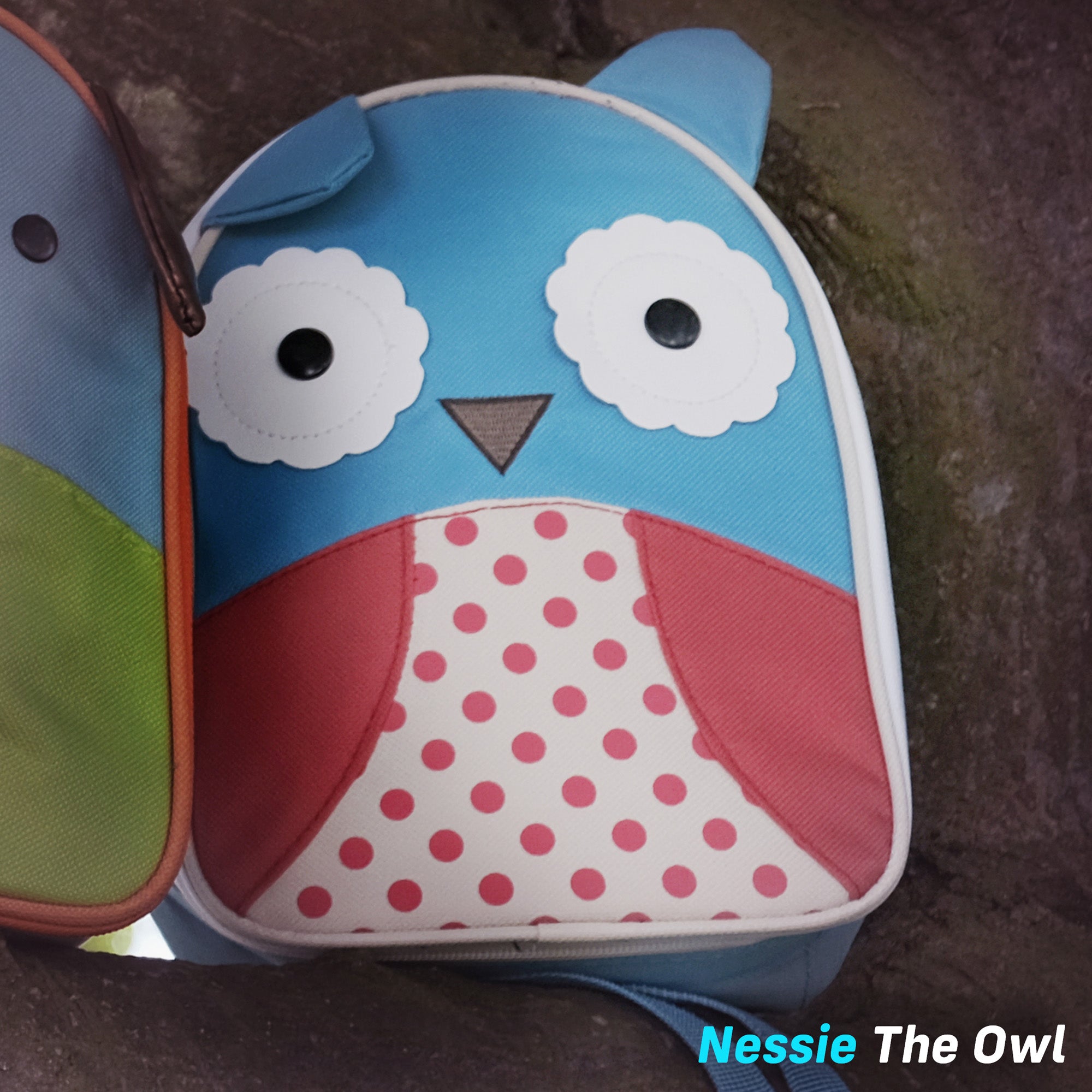kids push scooter accessories nessie the owl lunch bag accessory