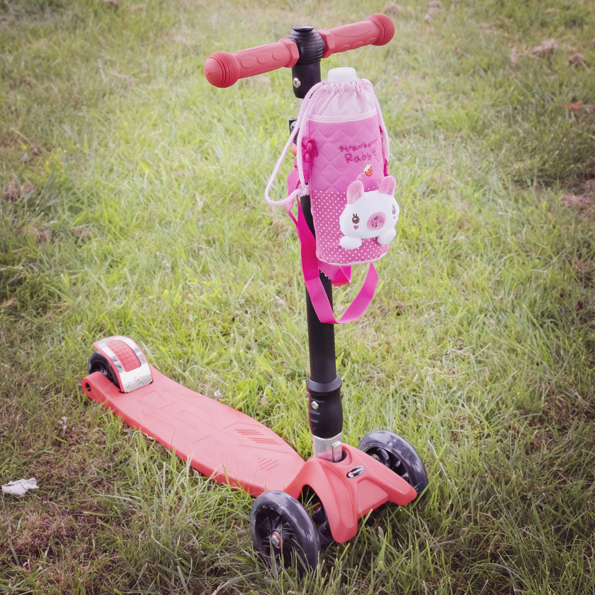 kids push scooter accessories quinn the rabbit bottle holder accessory