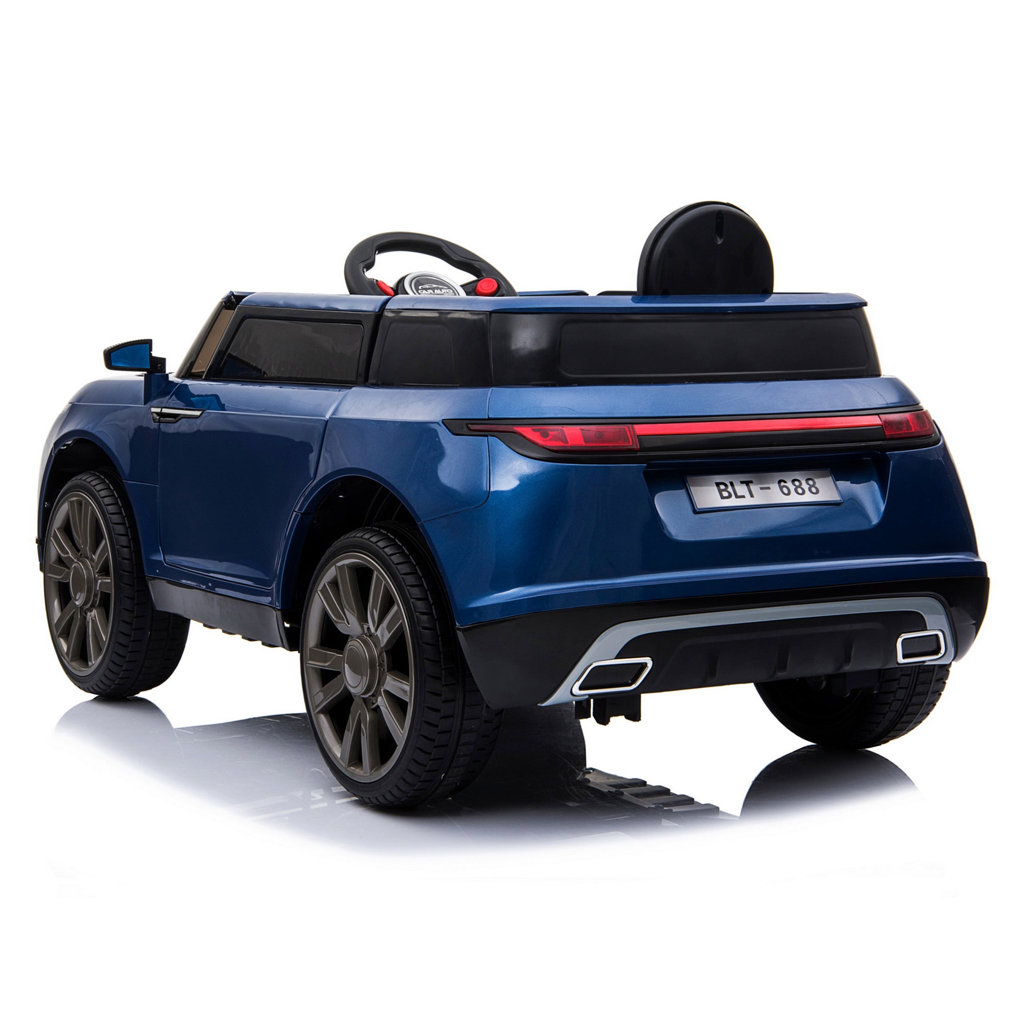 kids range rover velar style electric ride on car jeep blue 12v 2wd