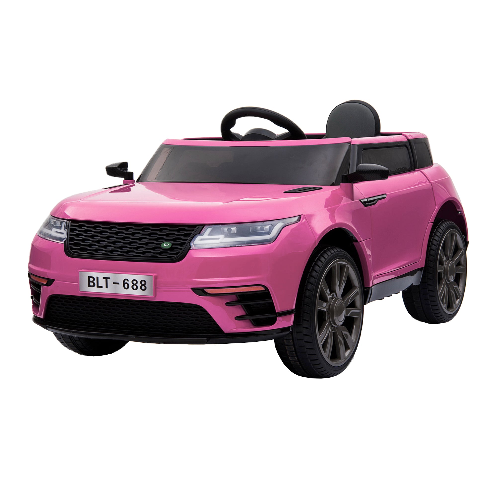 kids range rover velar style electric ride on car jeep pink 12v 2wd