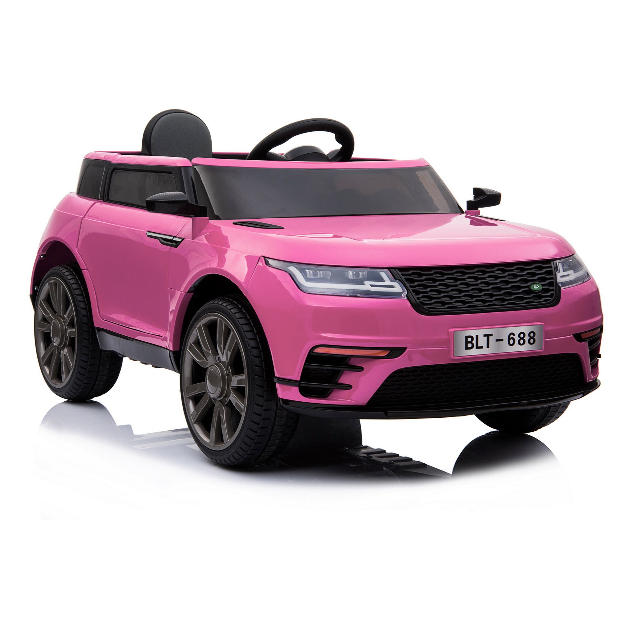 kids range rover velar style electric ride on car jeep pink 12v 2wd