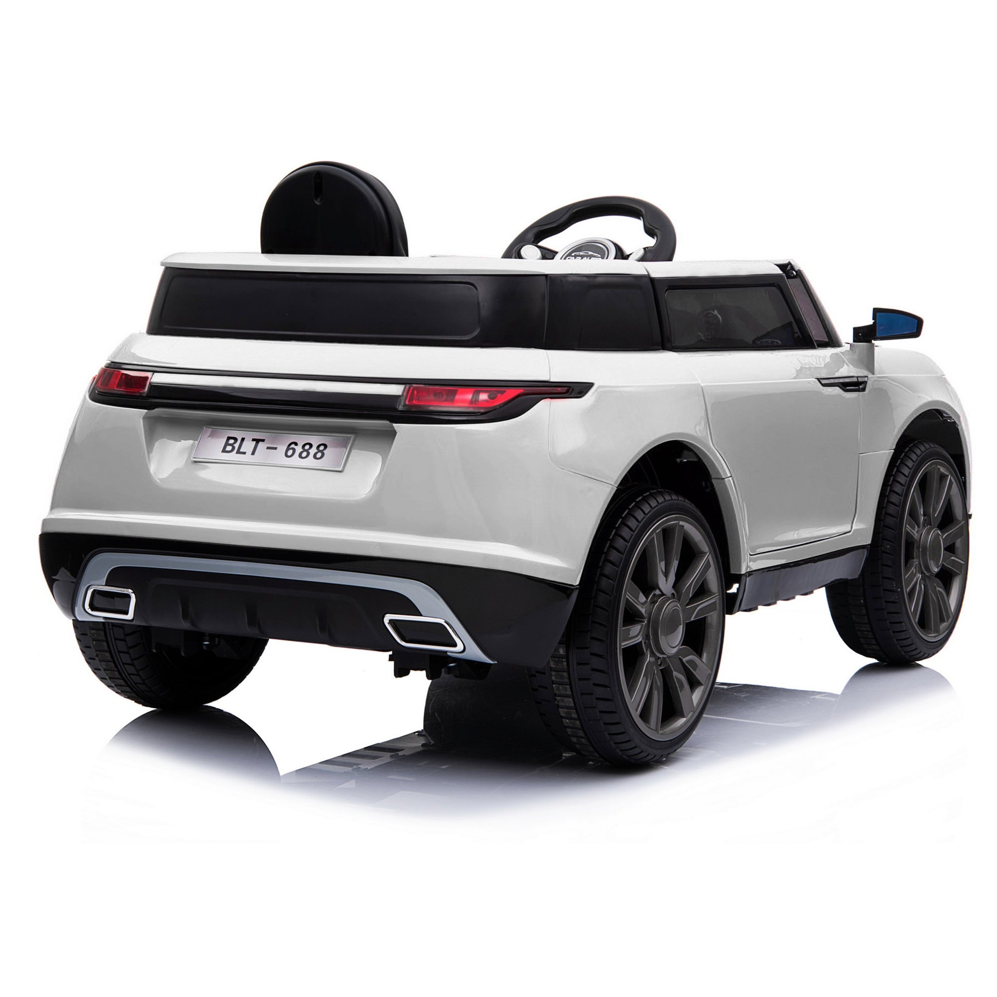 kids range rover velar style electric ride on car jeep white 12v 2wd