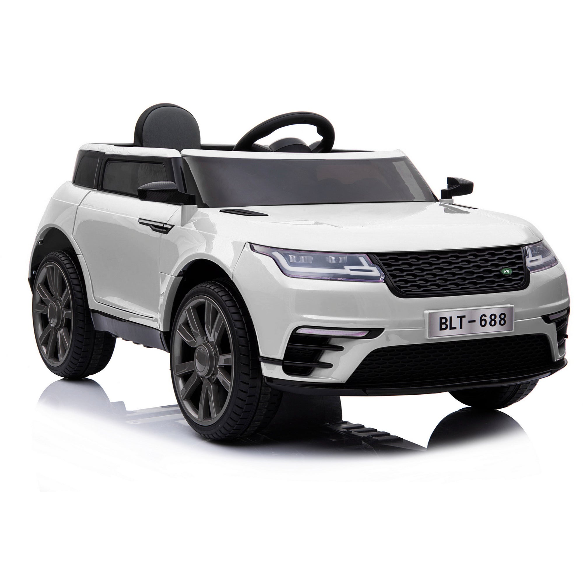 kids range rover velar style electric ride on car jeep white 12v 2wd