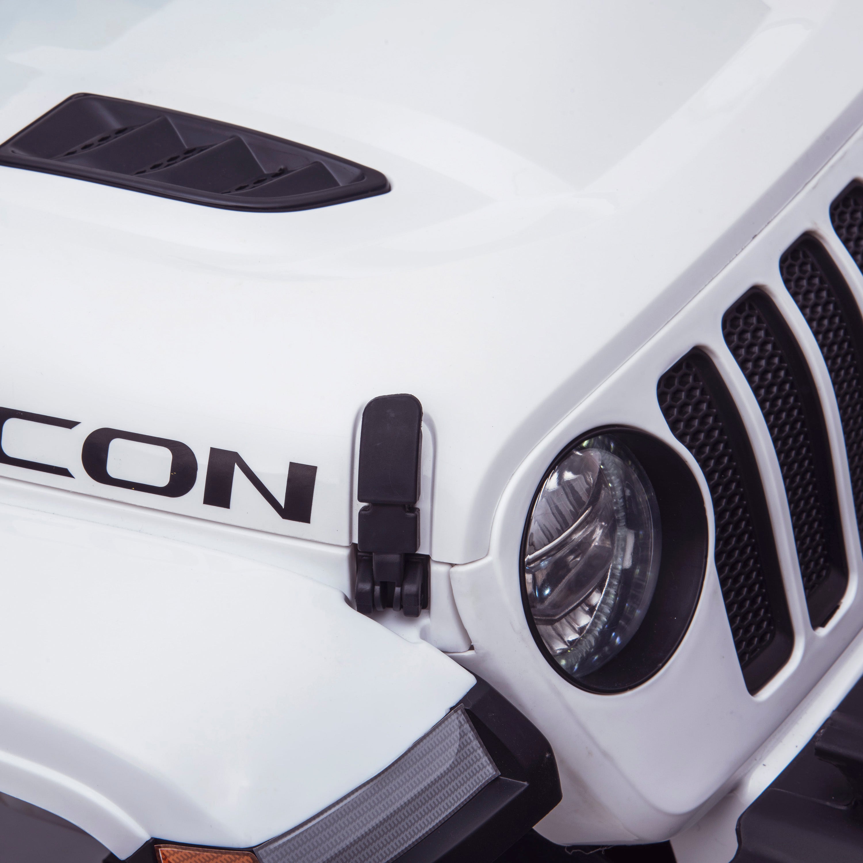 licensed kids 12v jeep wrangler rubicon ride on car jeep with parental remote control bonnet latch 2wd