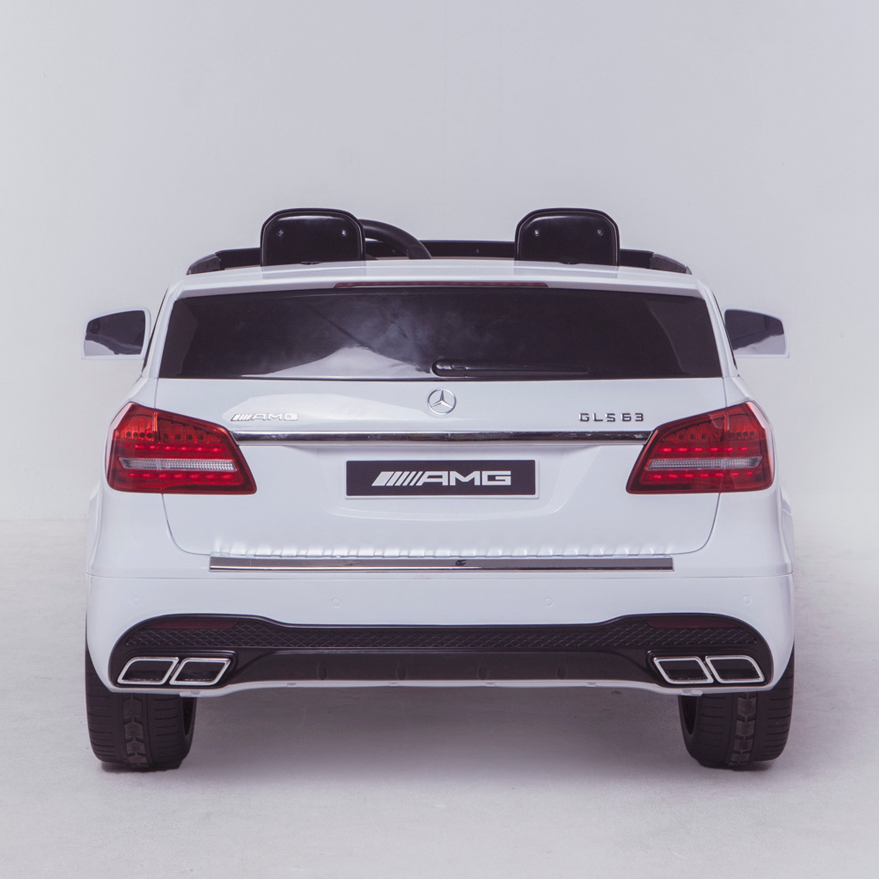 licensed kids 24v mercedes benz gls 63s amg ride on car jeep with parental remote control two seater rear direct white 63 electric 4wd