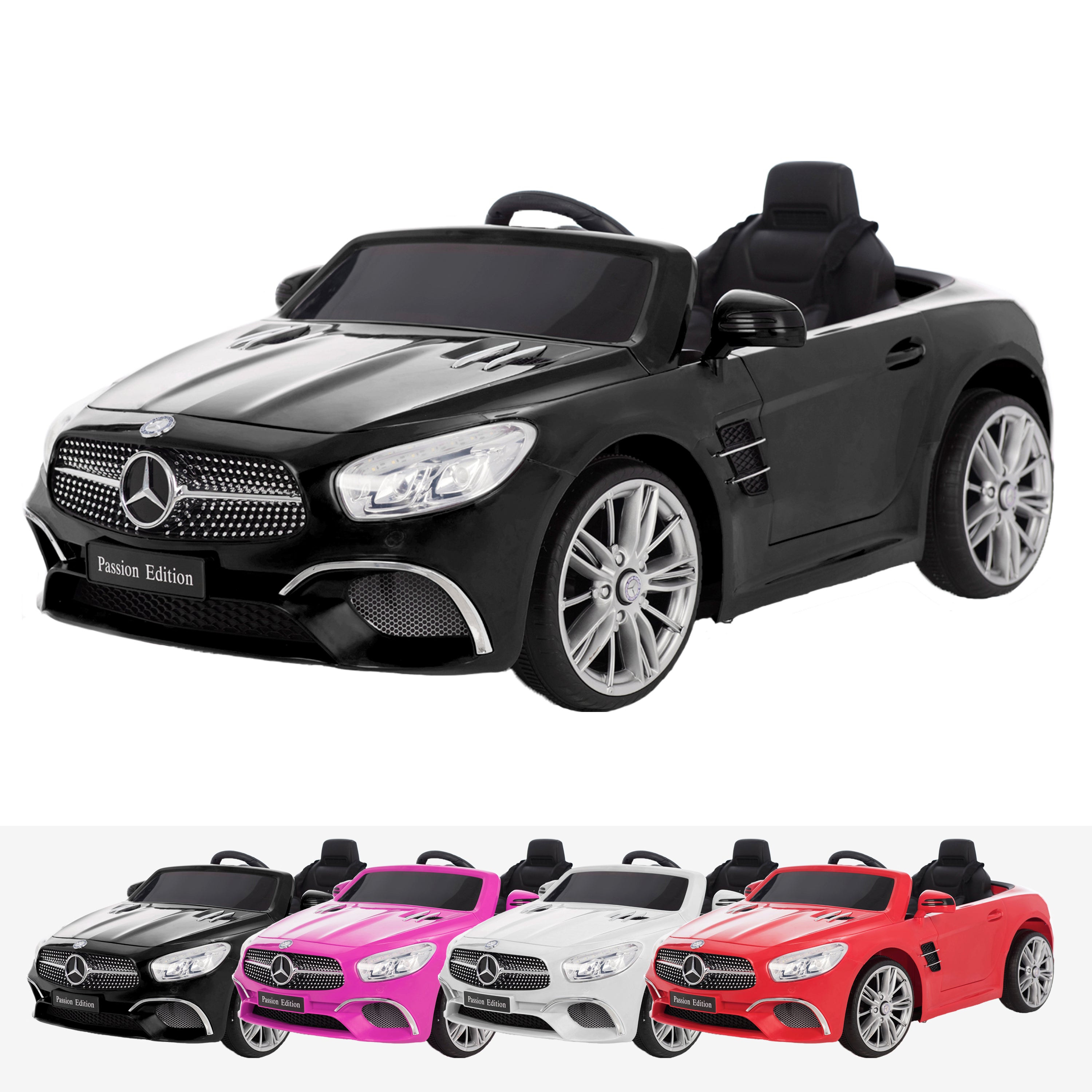 mercedes benz sl400 licensed 12v battery electric ride on car with remote black2 licensed electric ride on car battery powered with remote music