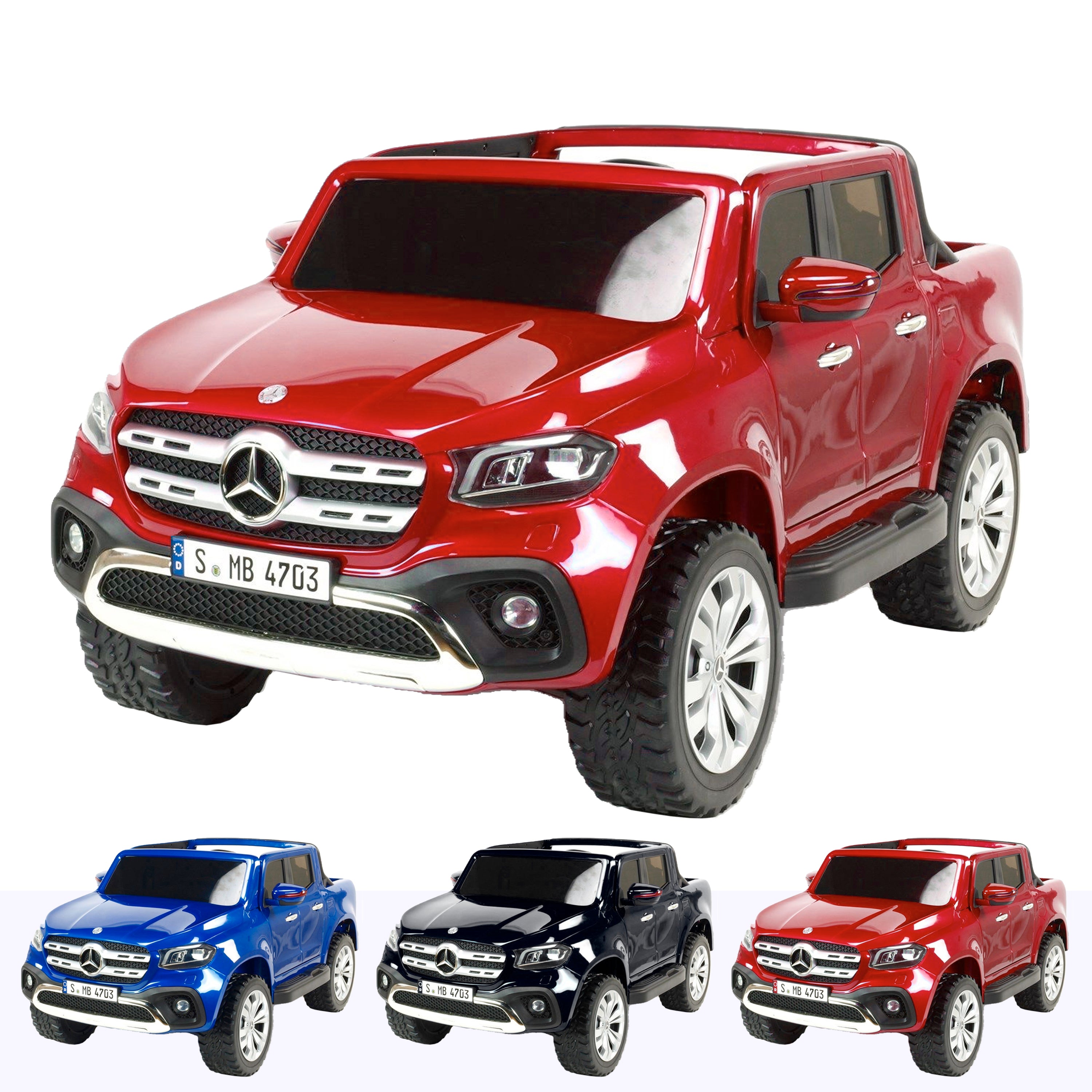 mercedes benz x class amg licensed 12v battery electric ride on car with remote red4 licensed pickup 24v 4wd electric battery ride on car