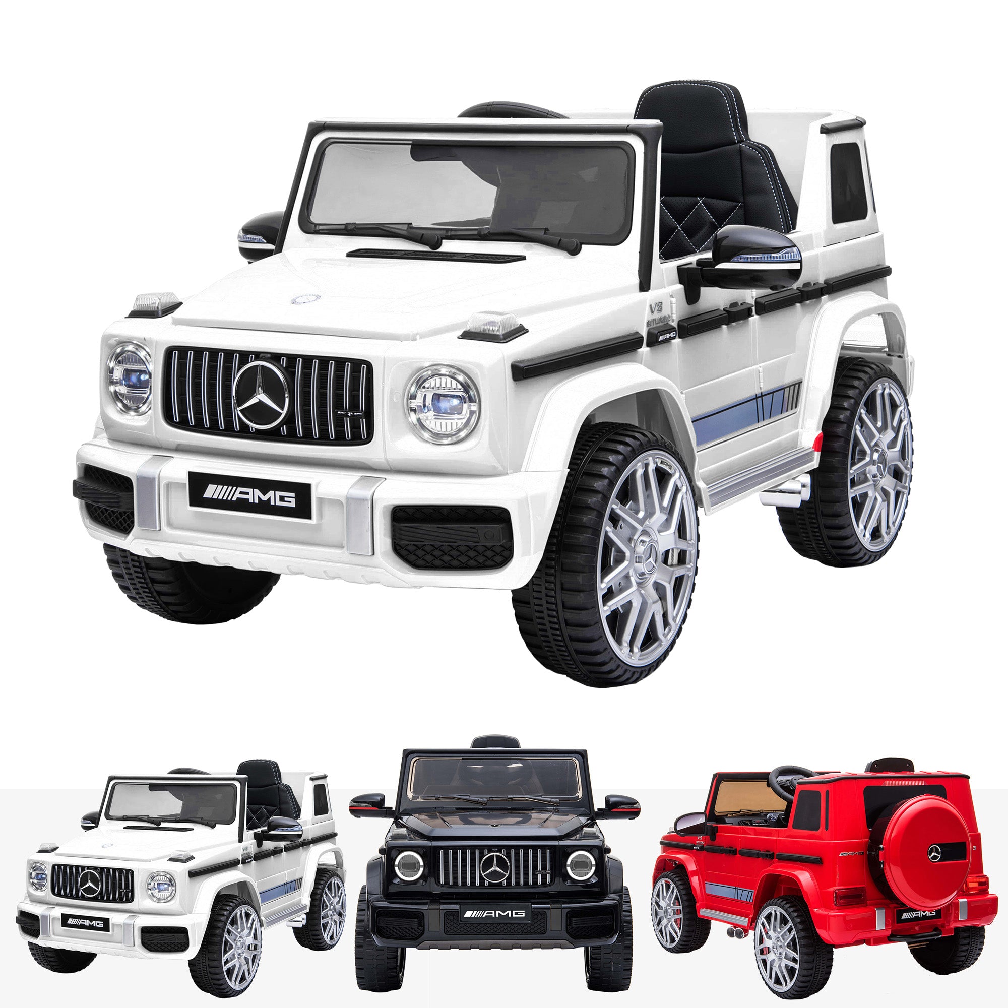 mercedes g63 maxi main white White amg 2019
