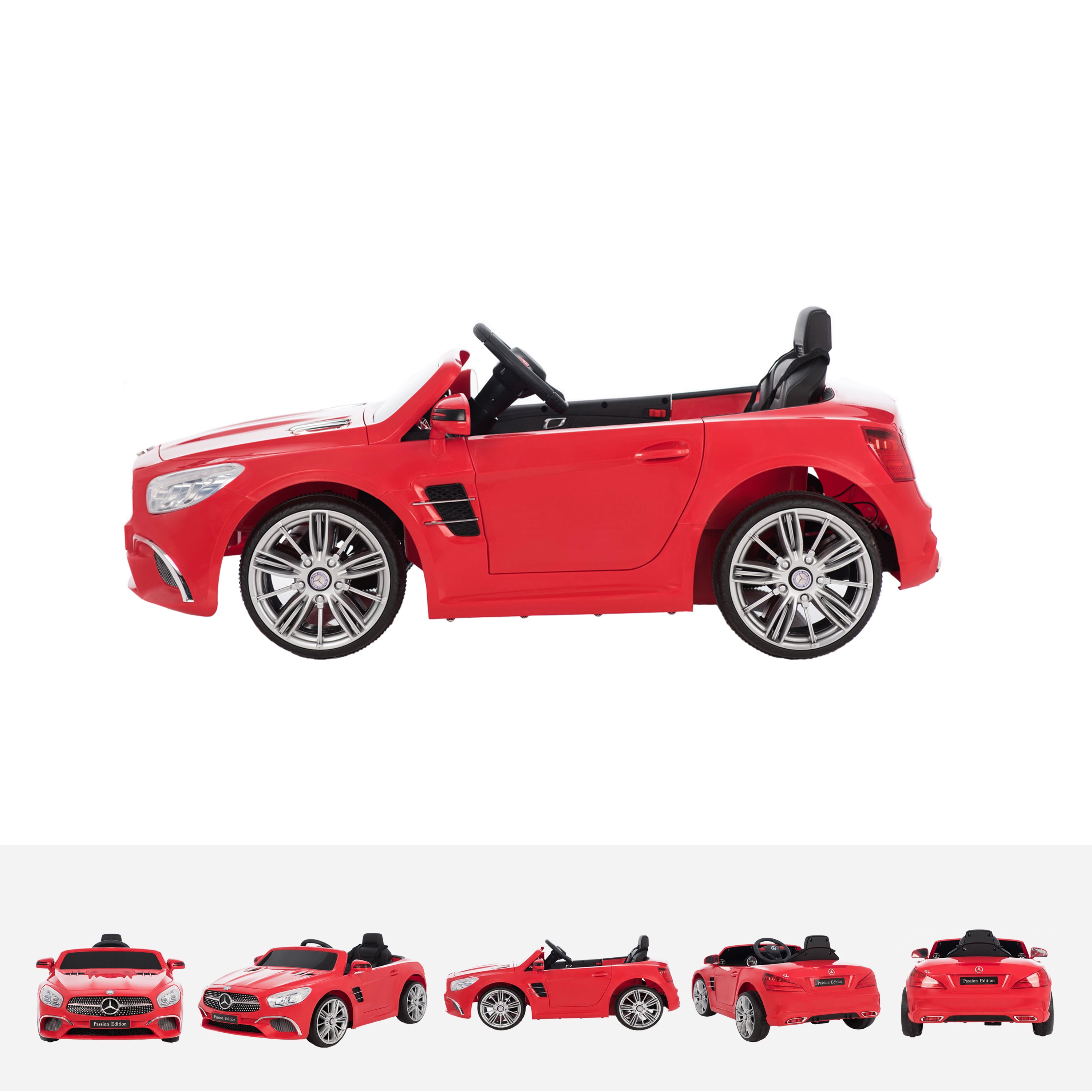 mercedes sl400 red side licensed mercedes sl400 electric ride on car battery powered with remote music