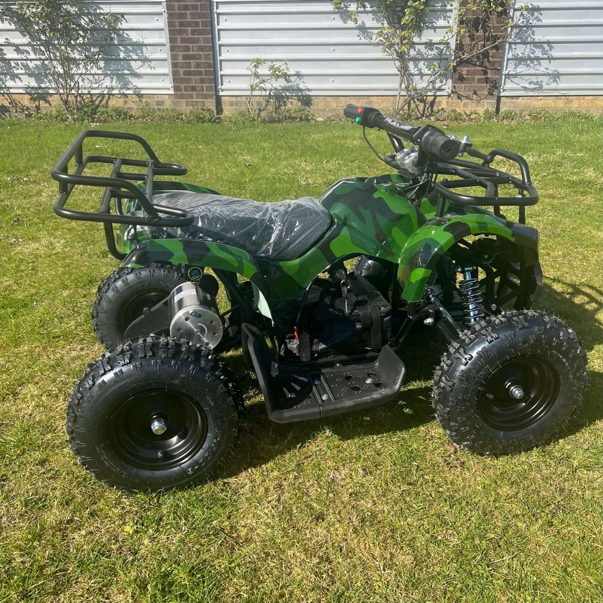 36V 1000W Kids ATV Electric Quad Bike - Army Green | OneATV™ EX3S