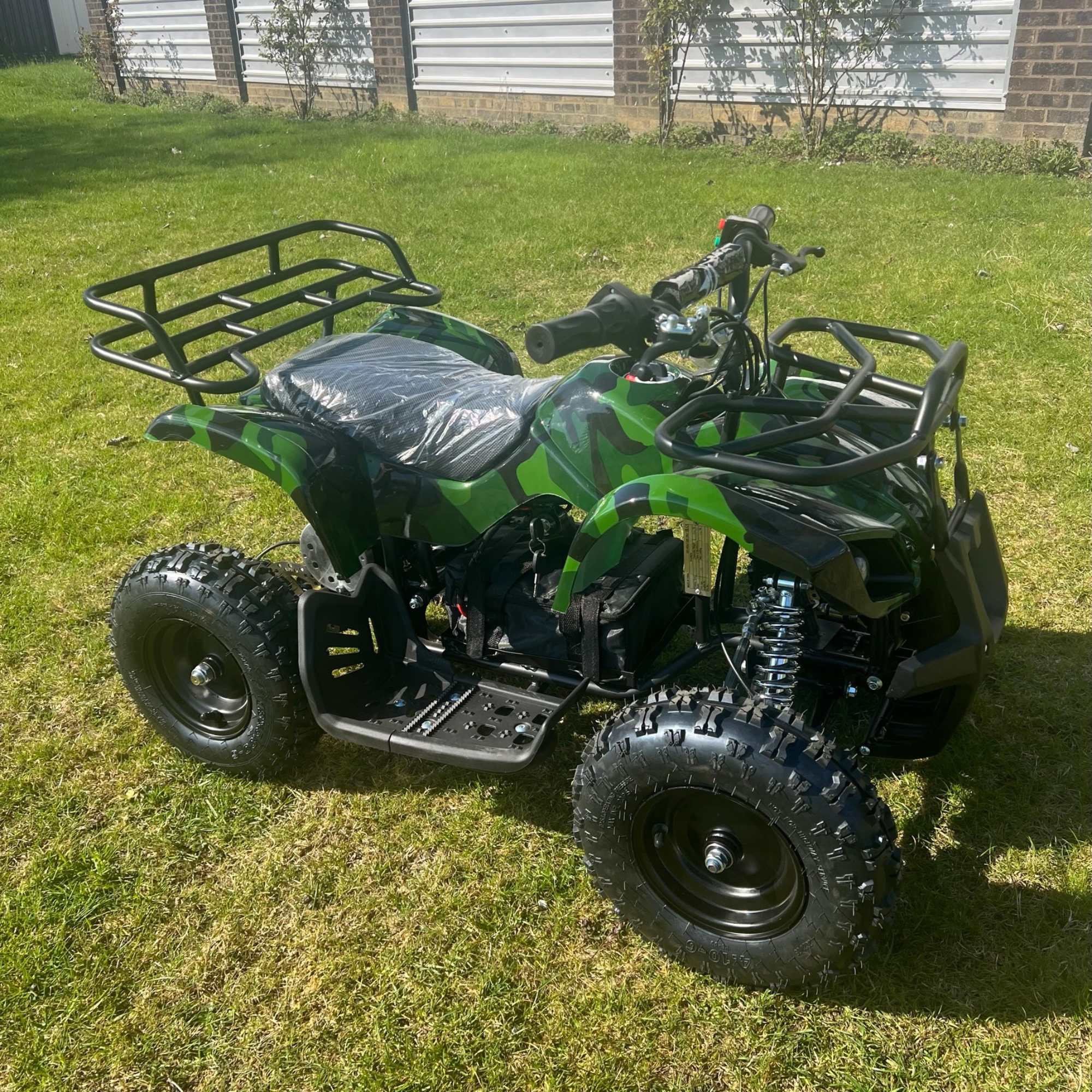 36V 1000W Kids ATV Electric Quad Bike - Army Green | OneATV™ EX3S