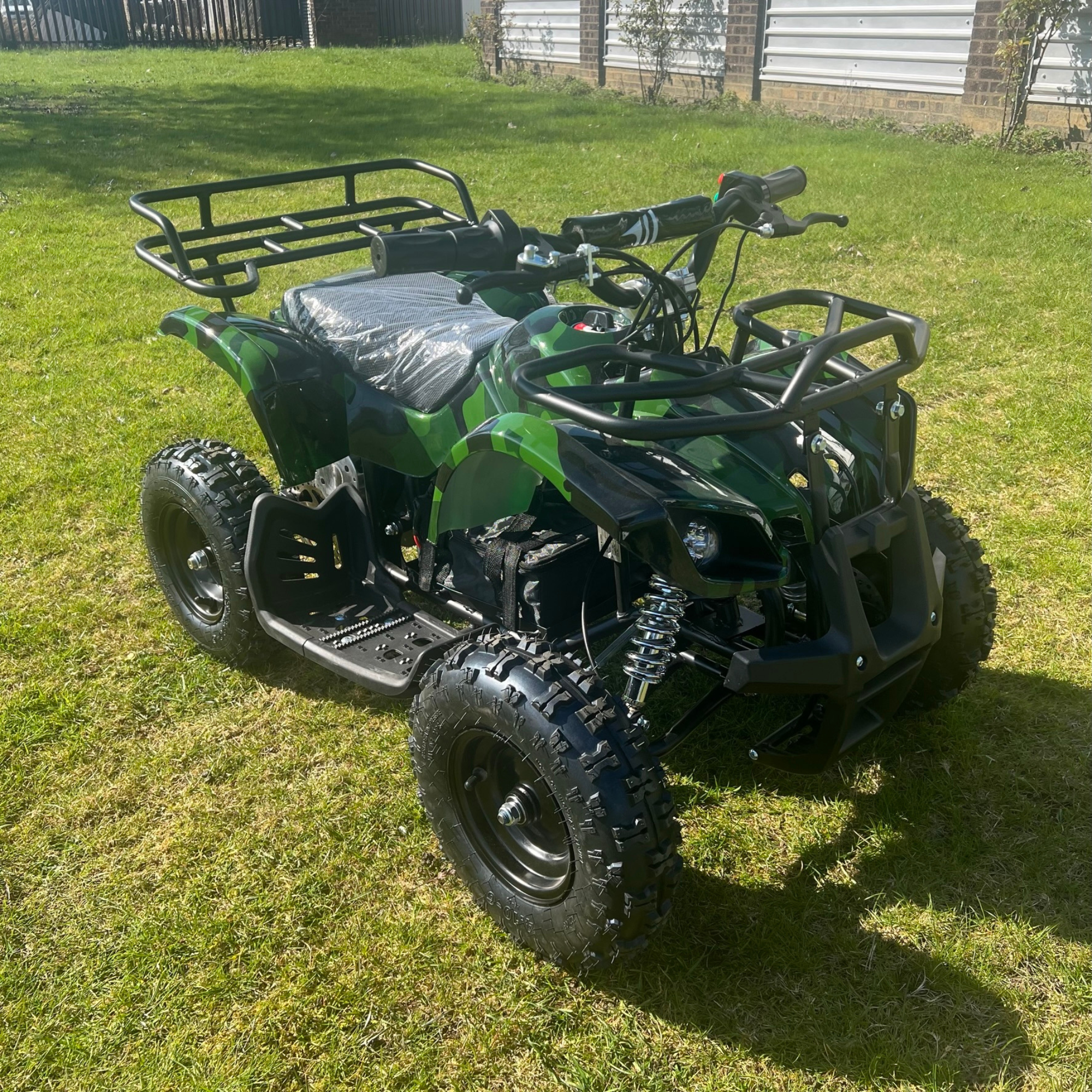 36V 1000W Kids ATV Electric Quad Bike - Army Green | OneATV™ EX3S