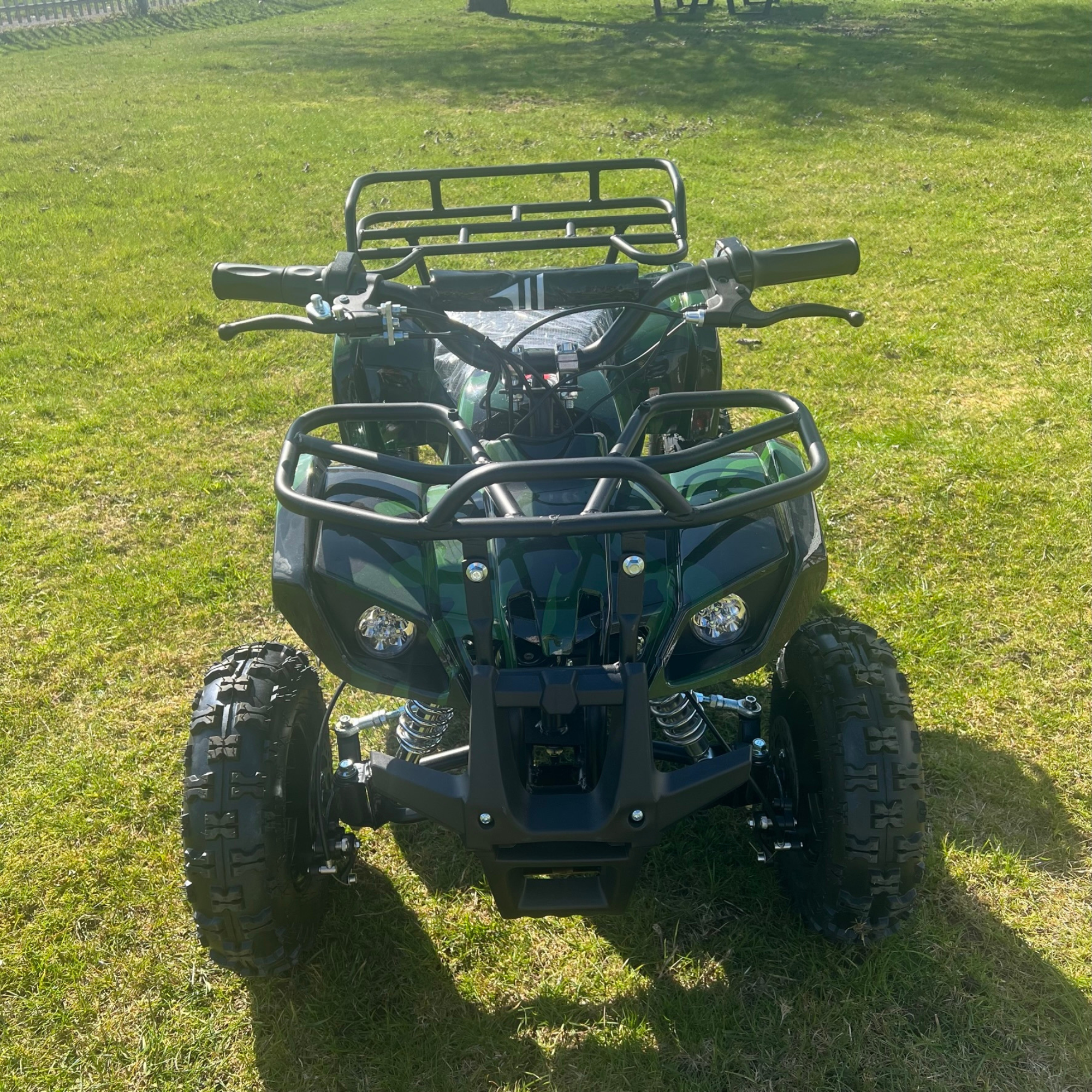 36V 1000W Kids ATV Electric Quad Bike - Army Green | OneATV™ EX3S