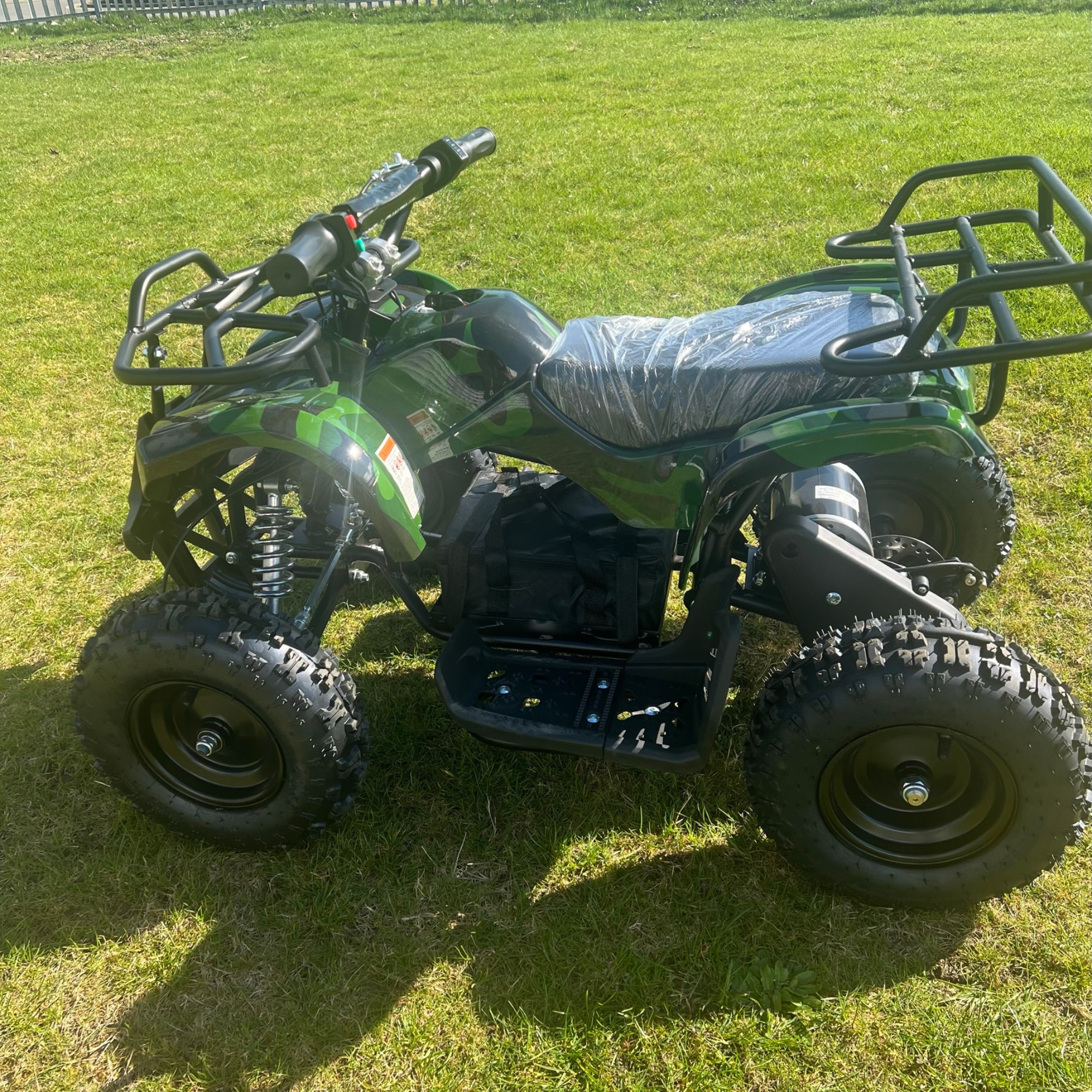 36V 1000W Kids ATV Electric Quad Bike - Army Green | OneATV™ EX3S