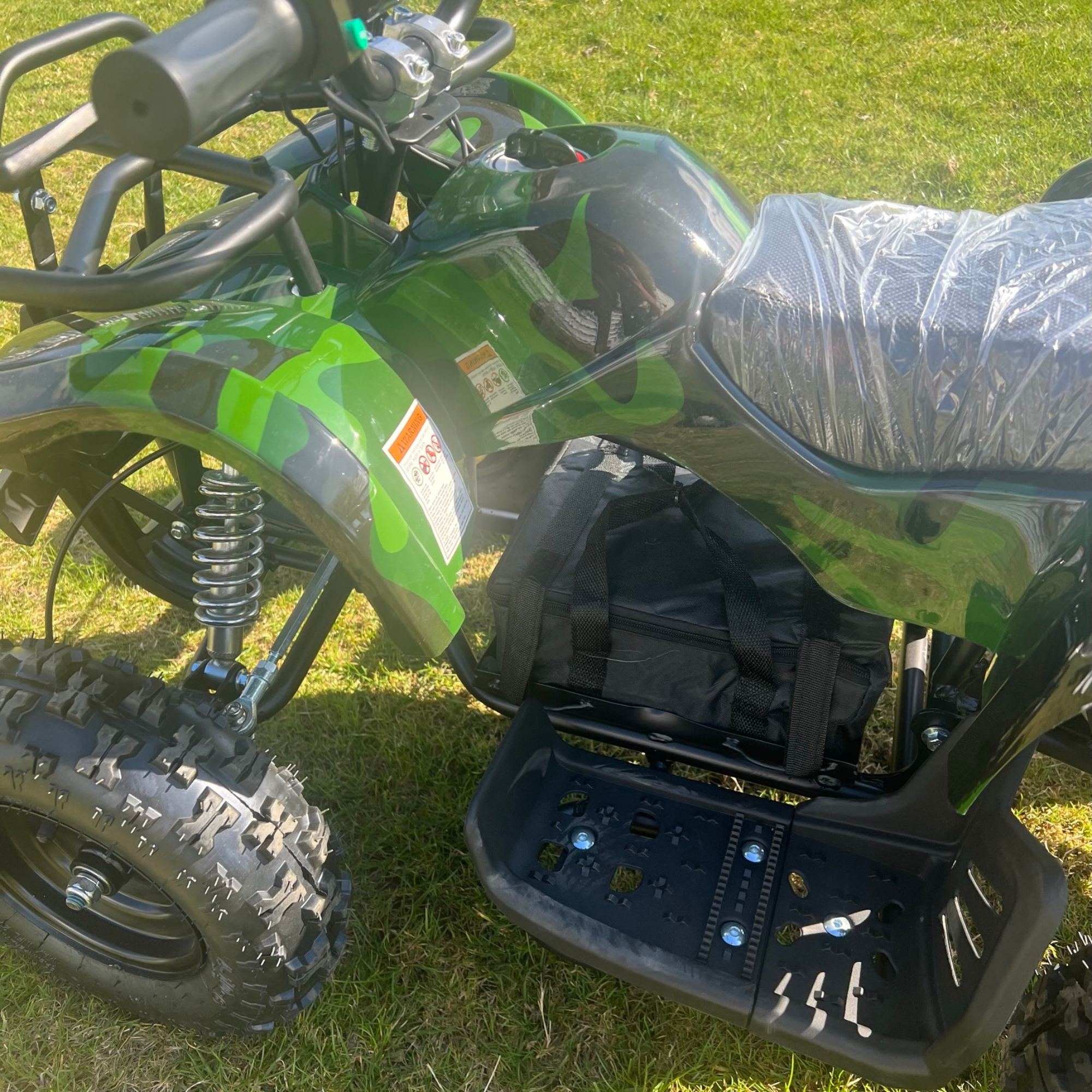 36V 1000W Kids ATV Electric Quad Bike - Army Green | OneATV™ EX3S