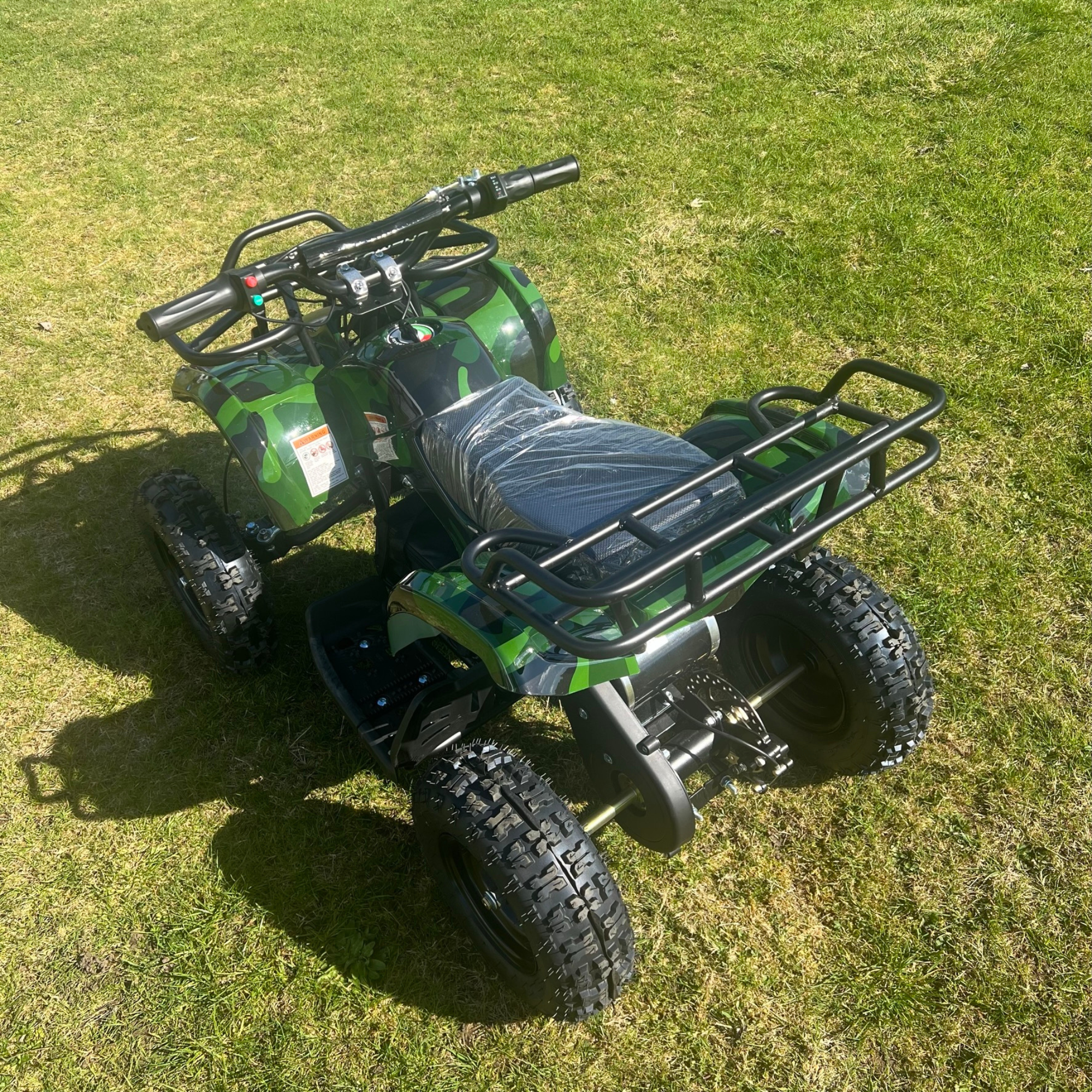 36V 1000W Kids ATV Electric Quad Bike - Army Green | OneATV™ EX3S