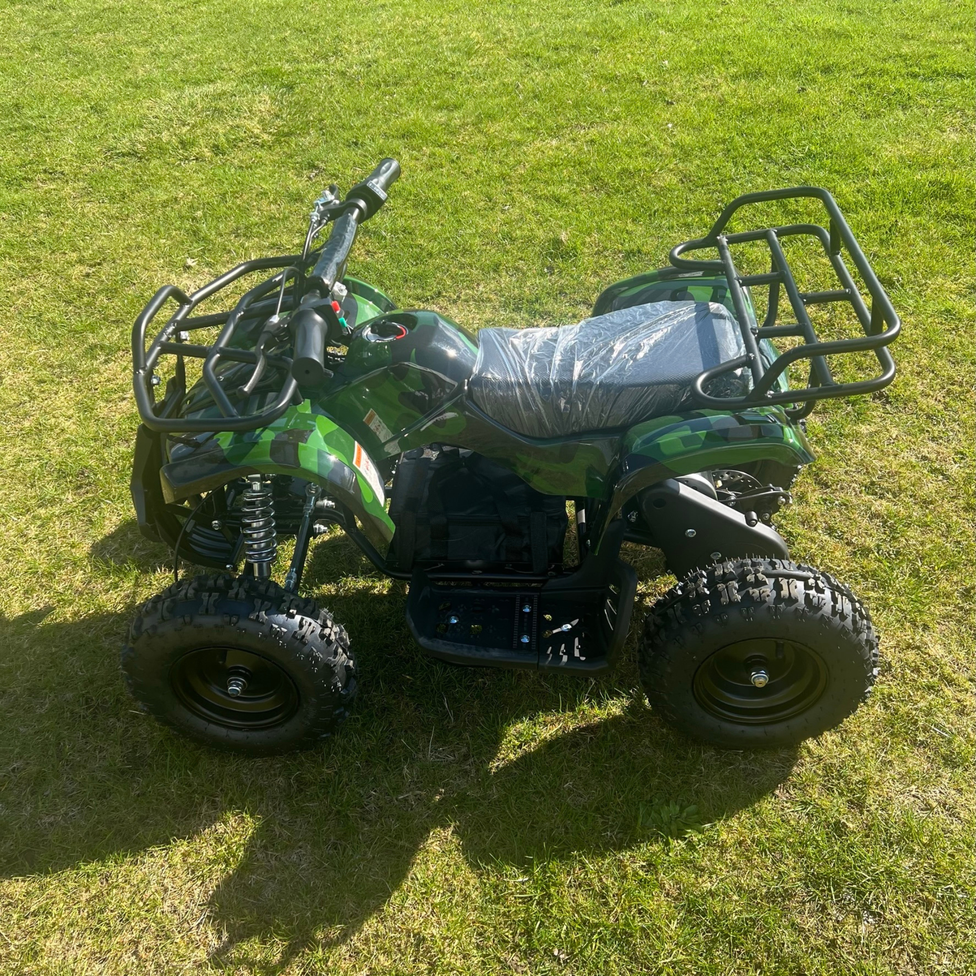 36V 1000W Kids ATV Electric Quad Bike - Army Green | OneATV™ EX3S