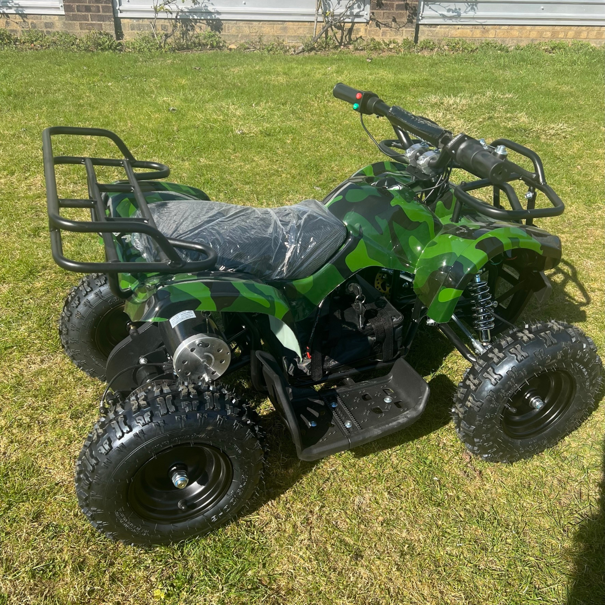 36V 1000W Kids ATV Electric Quad Bike - Army Green | OneATV™ EX3S