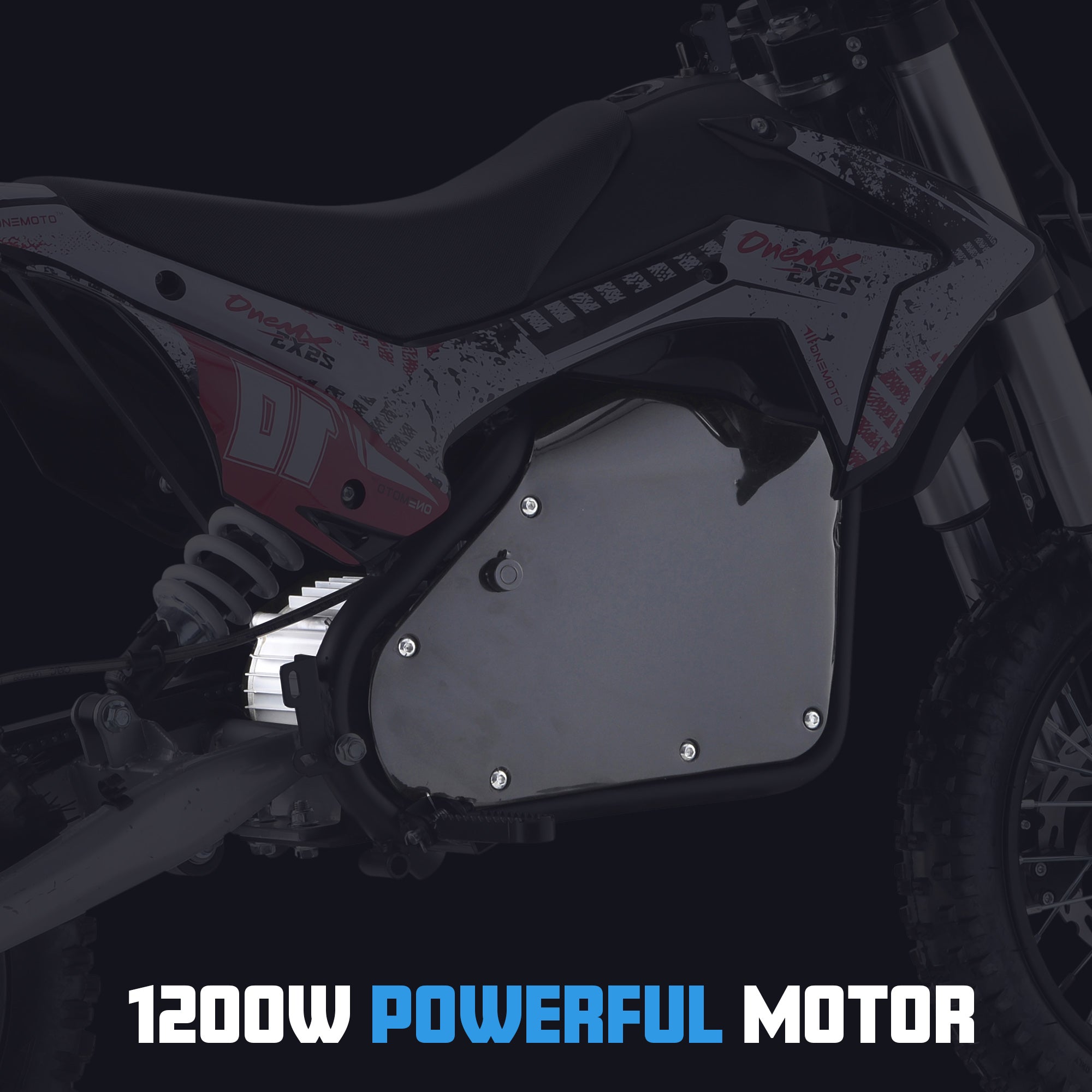 48V 1200W Kids Lithium Dirt Bike | OneMX™ EX2S