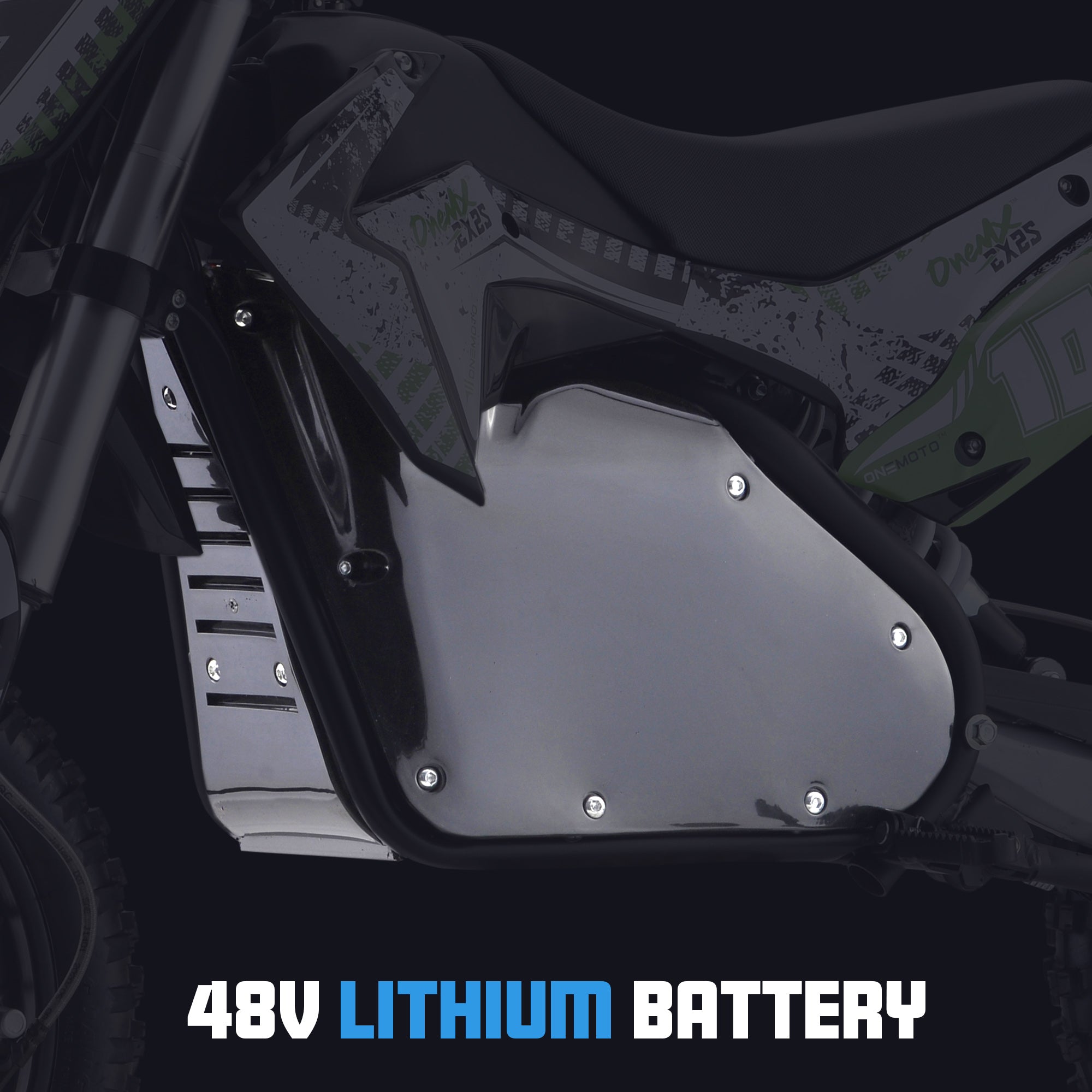 48V 1200W Kids Lithium Dirt Bike | OneMX™ EX2S