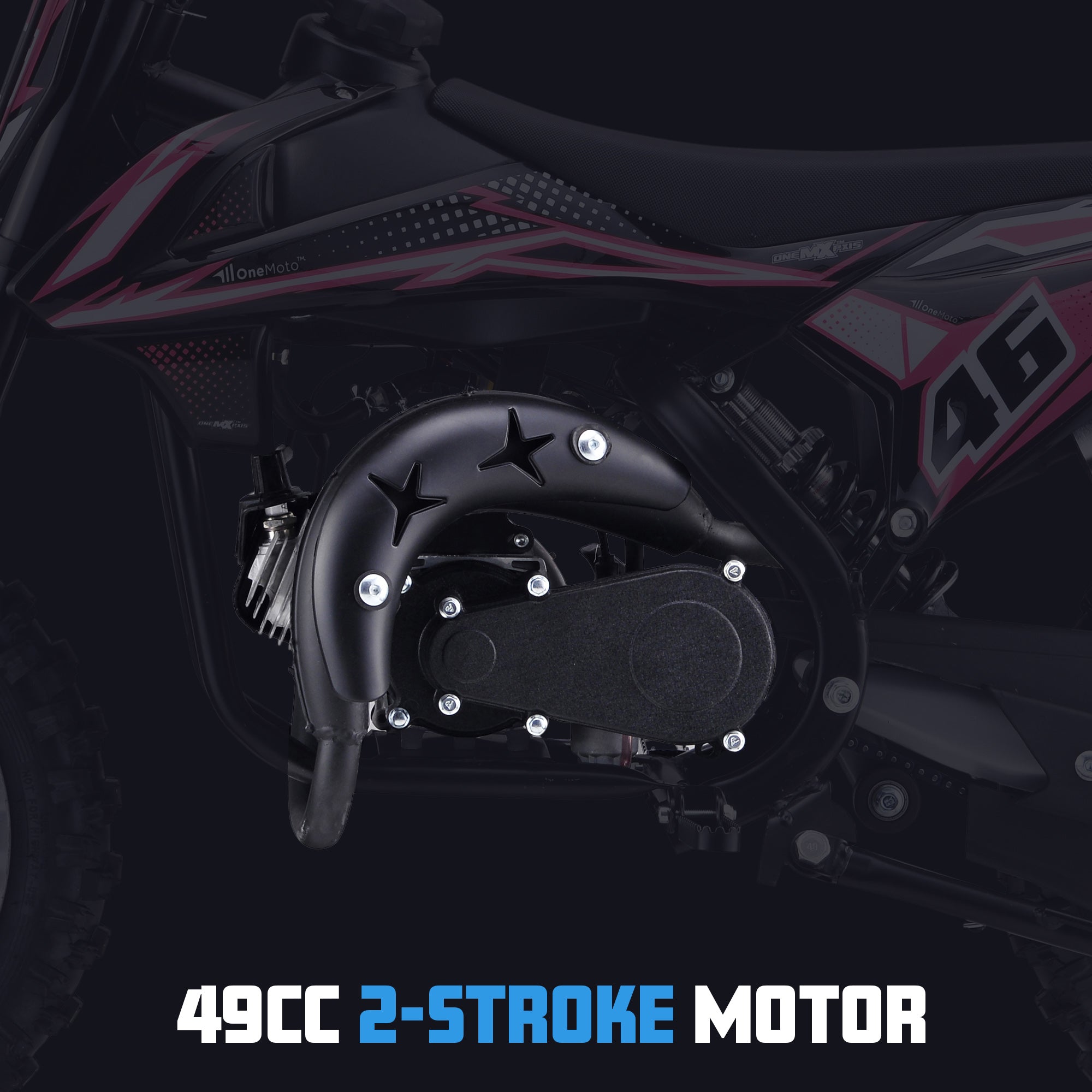 50cc 2-Stroke Kids Petrol Motorbike | OneMX™ PX1S