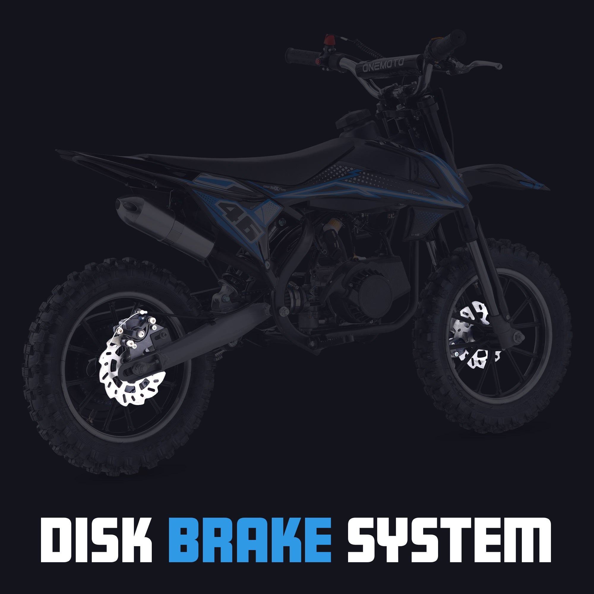50cc 2-Stroke Kids Petrol Motorbike | OneMX™ PX1S