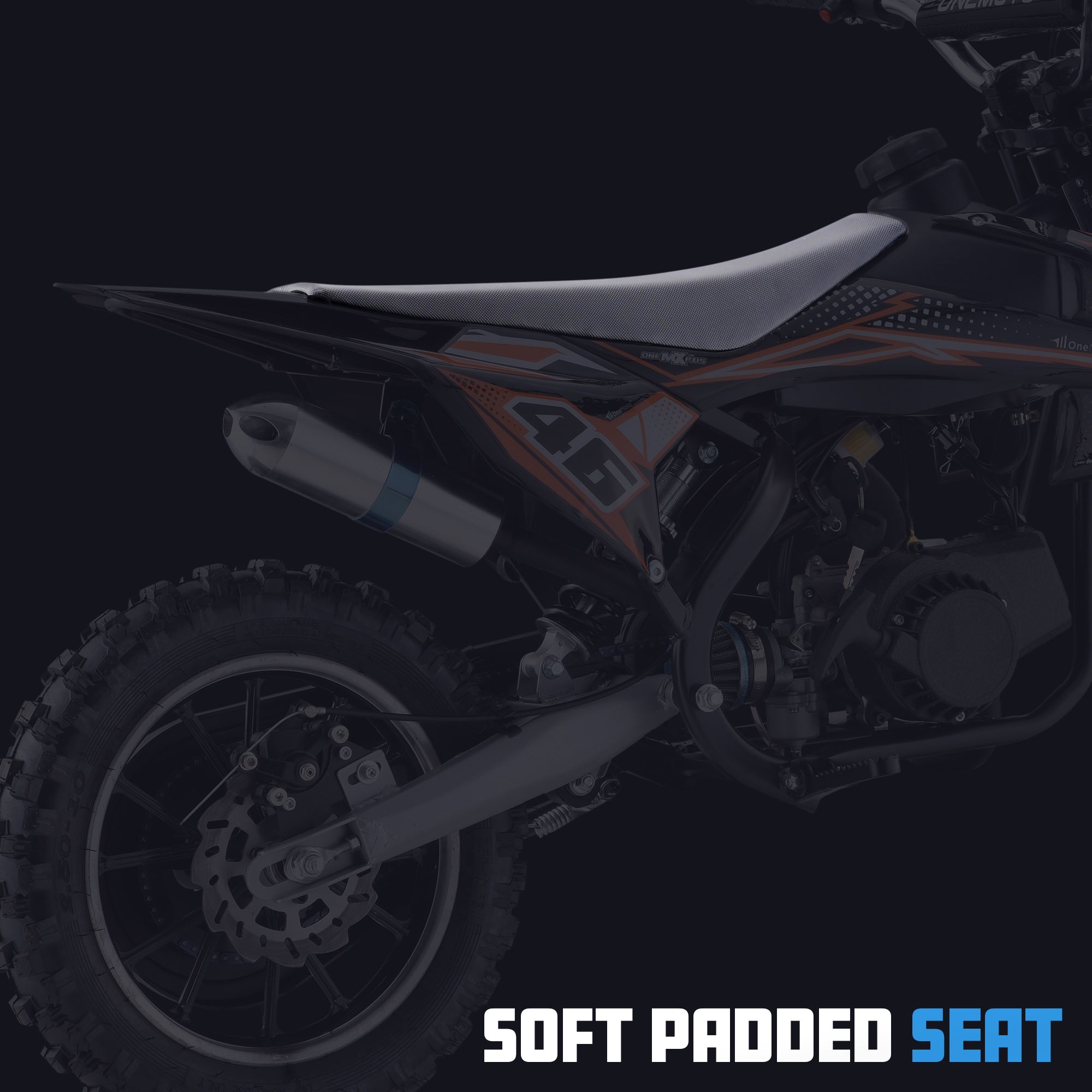 50cc 2-Stroke Kids Petrol Motorbike | OneMX™ PX1S